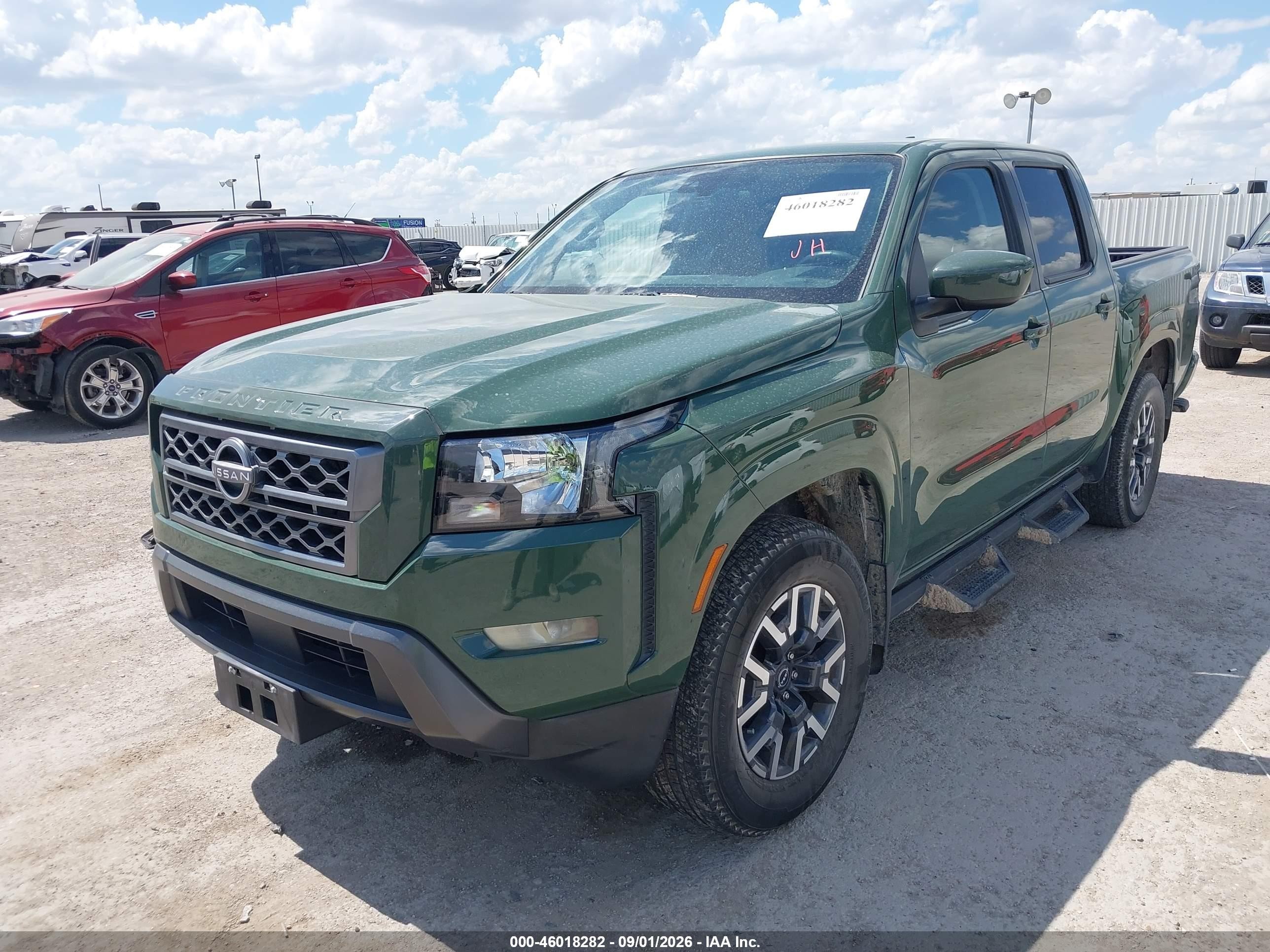 2023 Nissan Navara (frontier) VIN 1N6ED1EJ2PN605830 IAAI salvage auction — Side, Salvage (Texas), sold $9,000 on 2026-09-14 (photo 2)