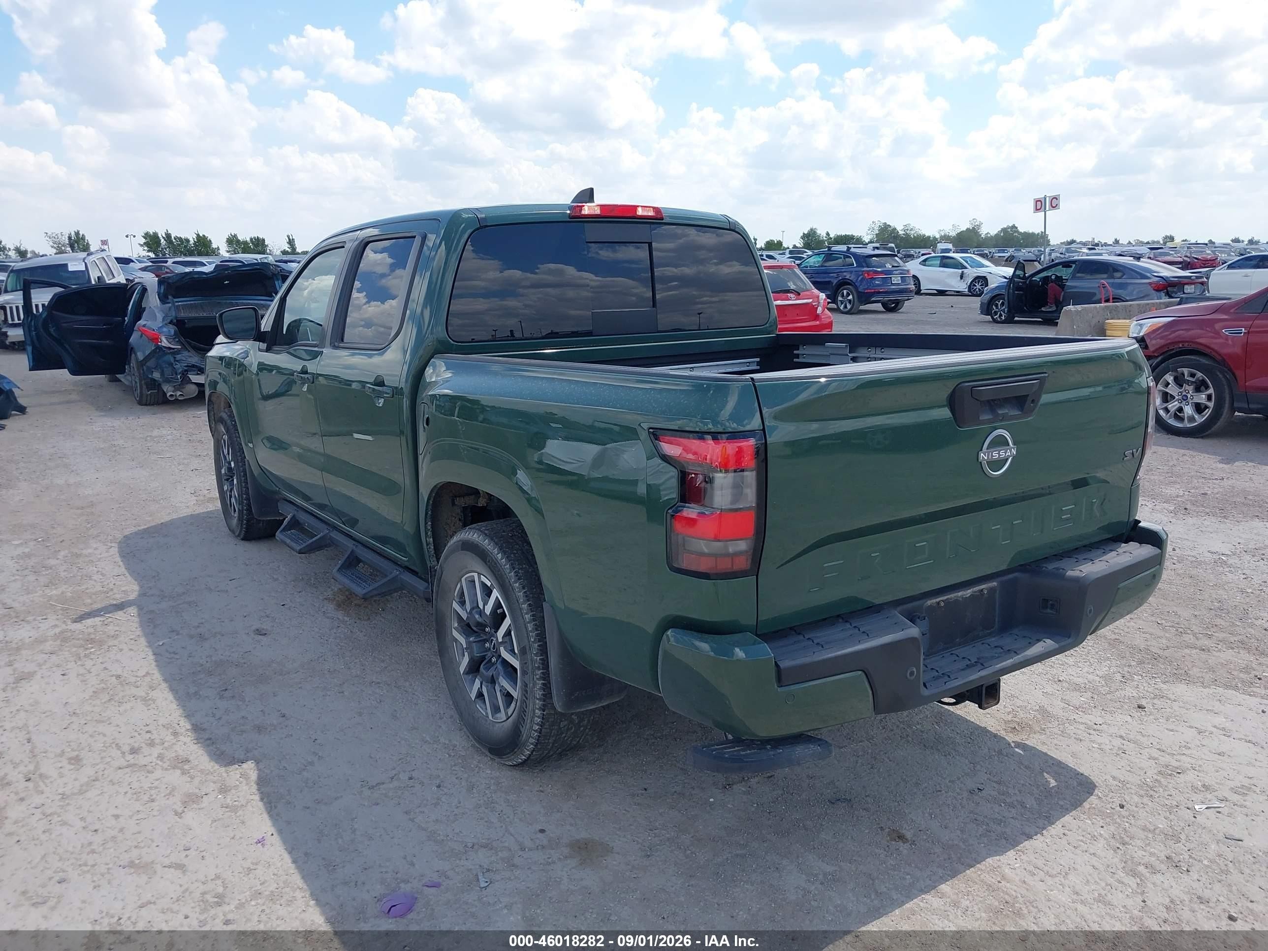 2023 Nissan Navara (frontier) VIN 1N6ED1EJ2PN605830 IAAI salvage auction — Side, Salvage (Texas), sold $9,000 on 2026-09-14 (photo 3)