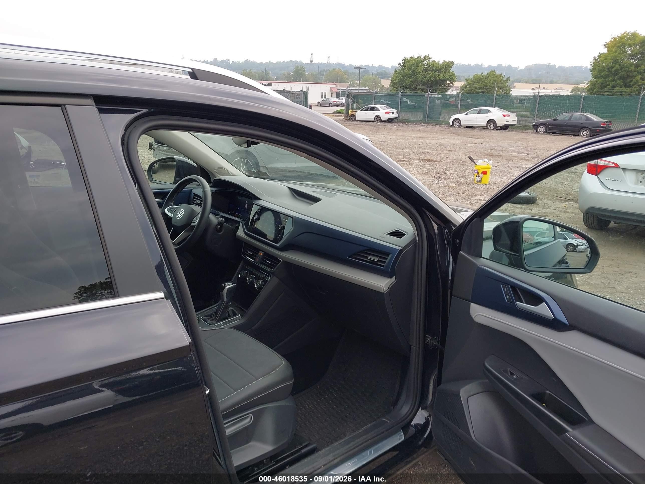 2024 Volkswagen Taos VIN 3VVEX7B21RM018155 IAAI salvage auction — Unknown, Salvage (Pennsylvania), sold $9,600 on 2026-09-10 (photo 5)