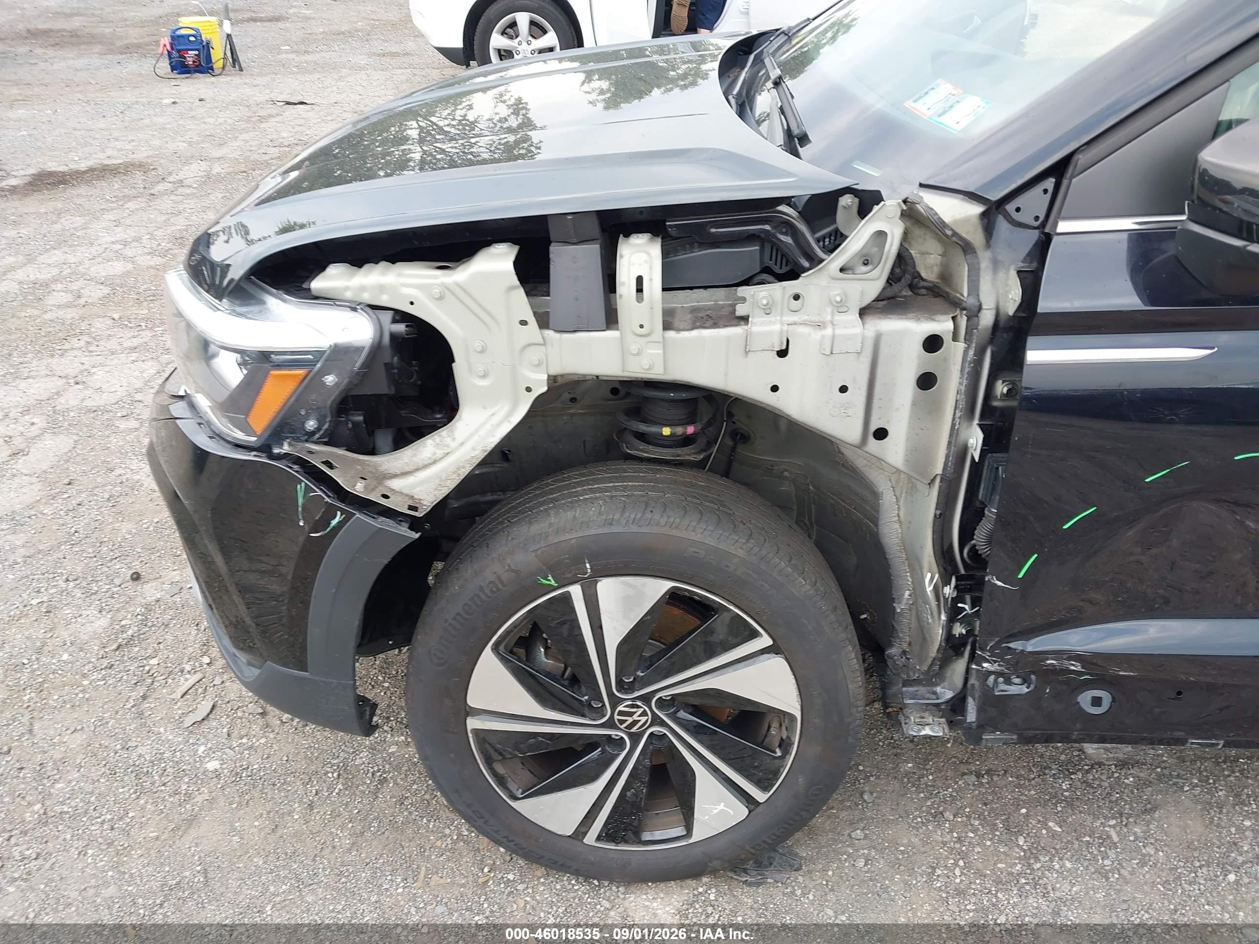 2024 Volkswagen Taos VIN 3VVEX7B21RM018155 IAAI salvage auction — Unknown, Salvage (Pennsylvania), sold $9,600 on 2026-09-10 (photo 6)