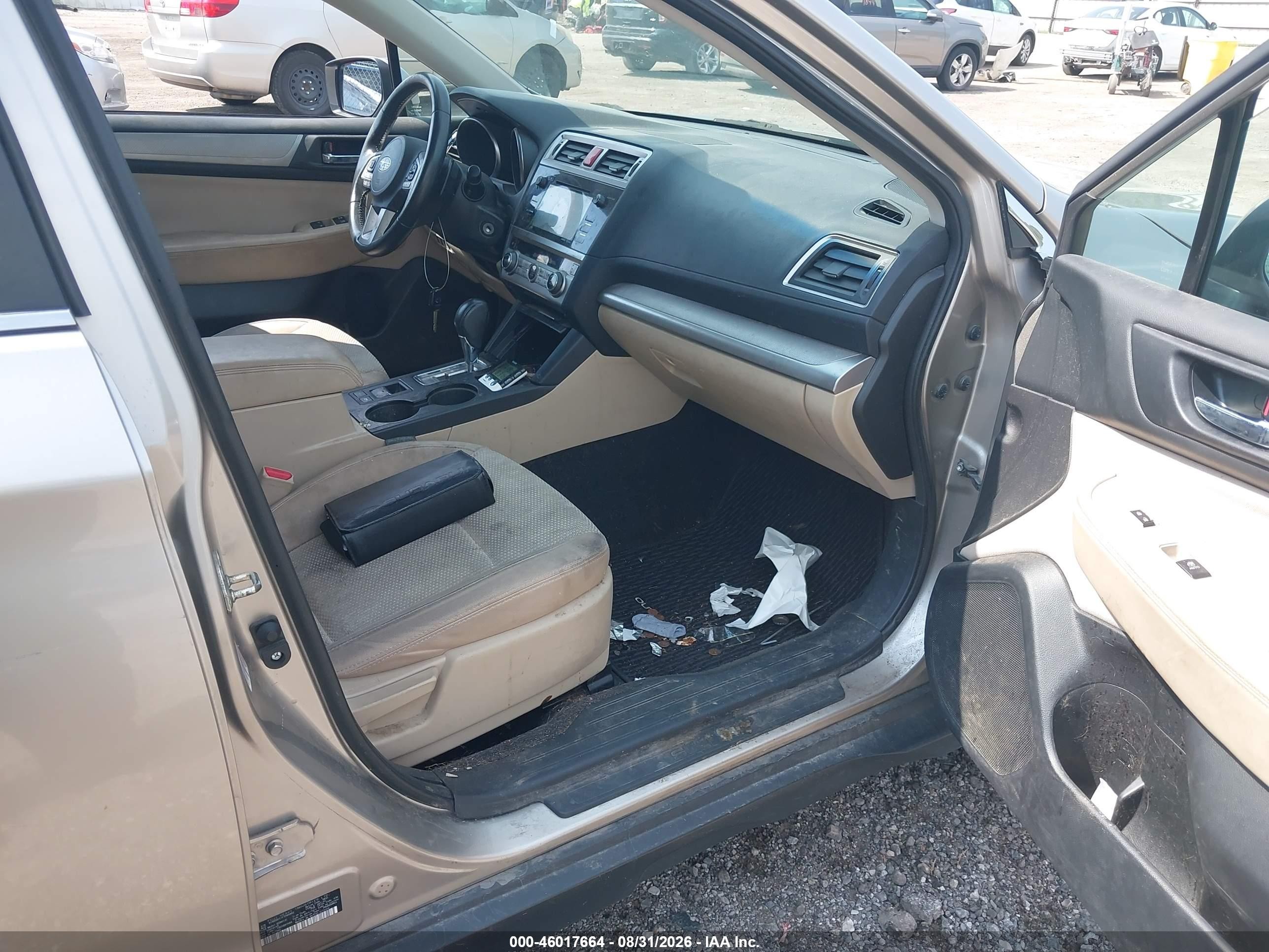 2015 Subaru Outback VIN 4S4BSBFC7F3264903 IAAI salvage auction — Normal Wear, Regular Certificate (Iowa), sold $1,975 on 2026-09-08 (photo 5)