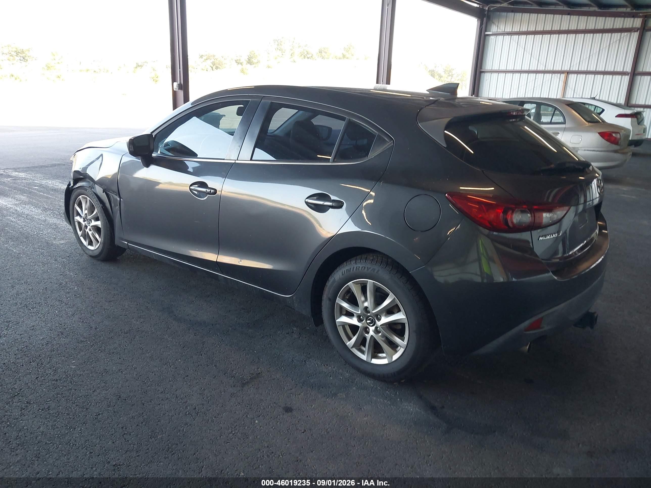 2016 Mazda 3 VIN 3MZBM1N72GM294286 IAAI salvage auction — All Over, Rebuildable (Florida), sold $2,750 on 2026-09-12 (photo 3)