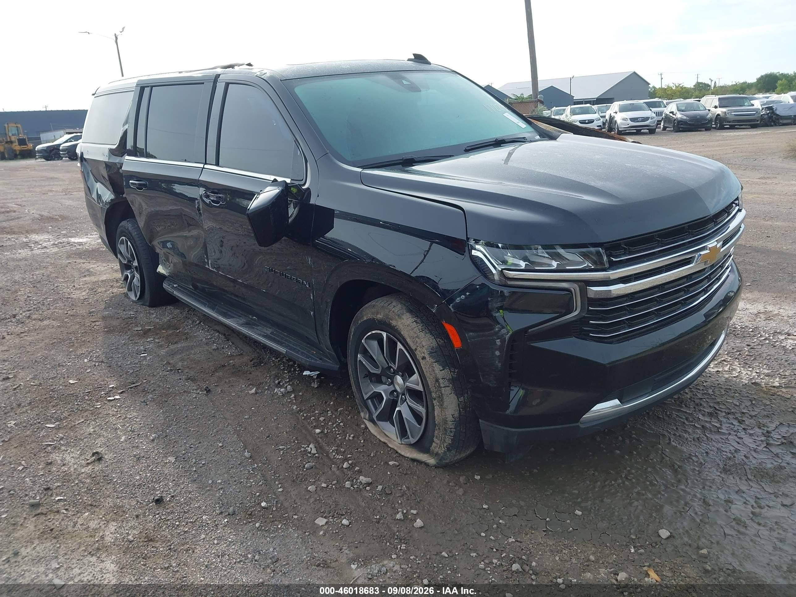 2022 Chevrolet Suburban VIN 1GNSKCKD2NR112233 — IAAI salvage auction photo