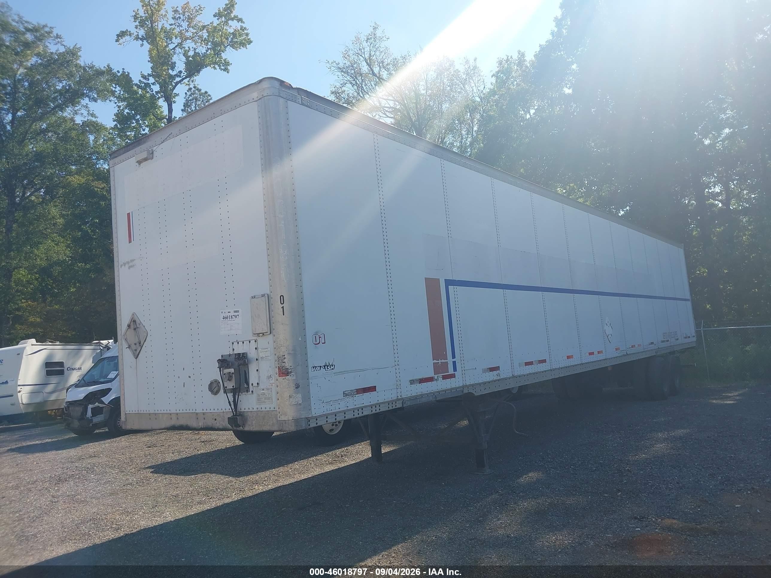 2008 Wabash National Corp Unknown VIN 1JJV532W08L144529 IAAI salvage auction — Theft, Salvage (Alabama), sold $775 on 2026-09-23 (photo 2)