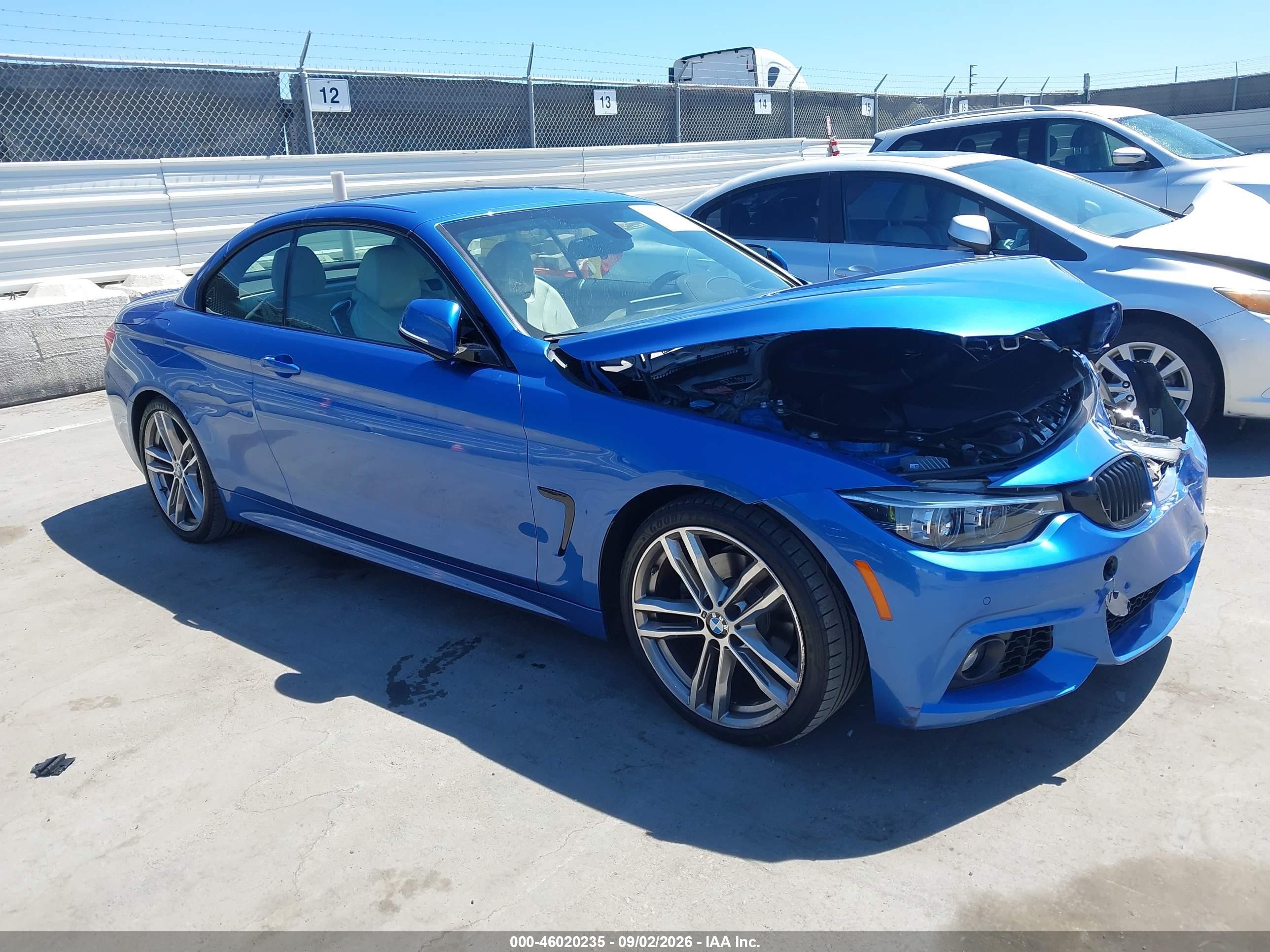 2018 BMW 4 Series VIN WBA4Z1C55JEC71161 — IAAI salvage auction photo