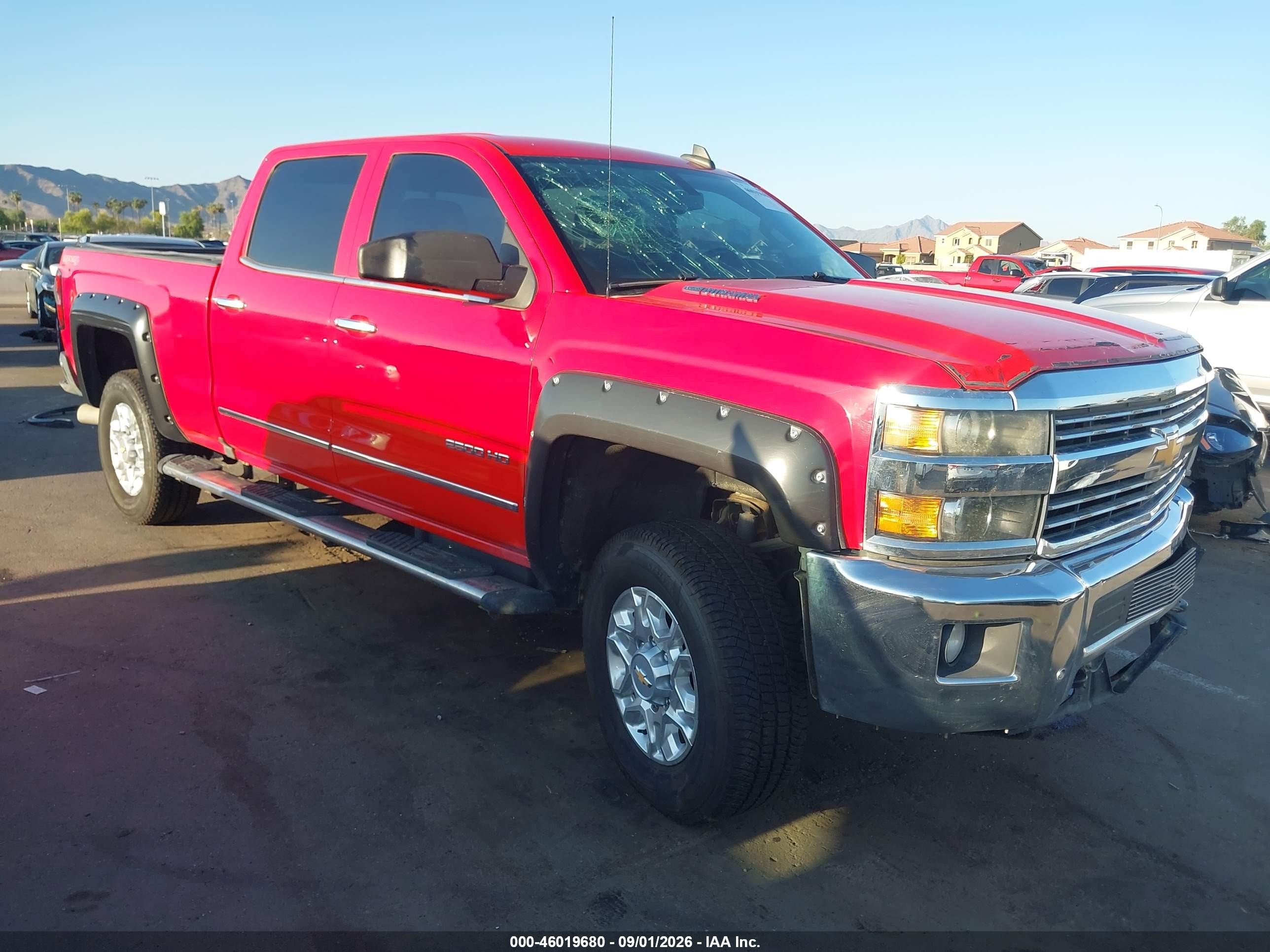 2016 Chevrolet Silverado 2500 VIN 1GC1KWE86GF157541 — IAAI salvage auction photo
