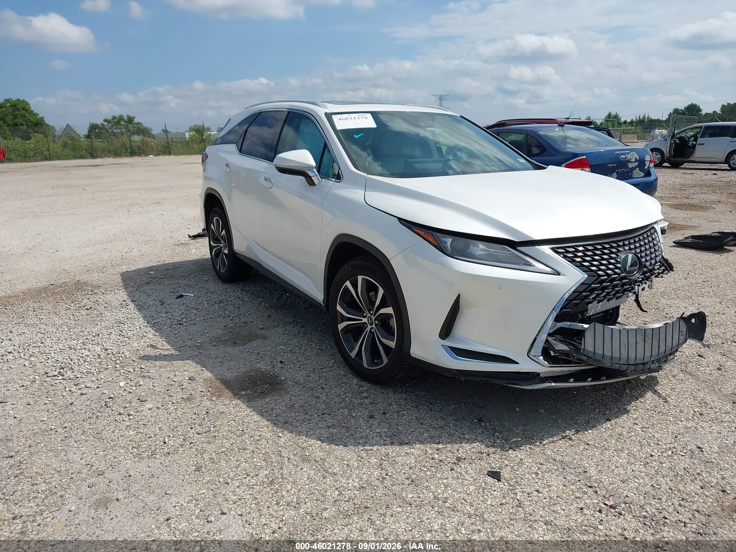 2021 Lexus RX 350L VIN JTJHZKEA1M2021114 — IAAI salvage auction photo