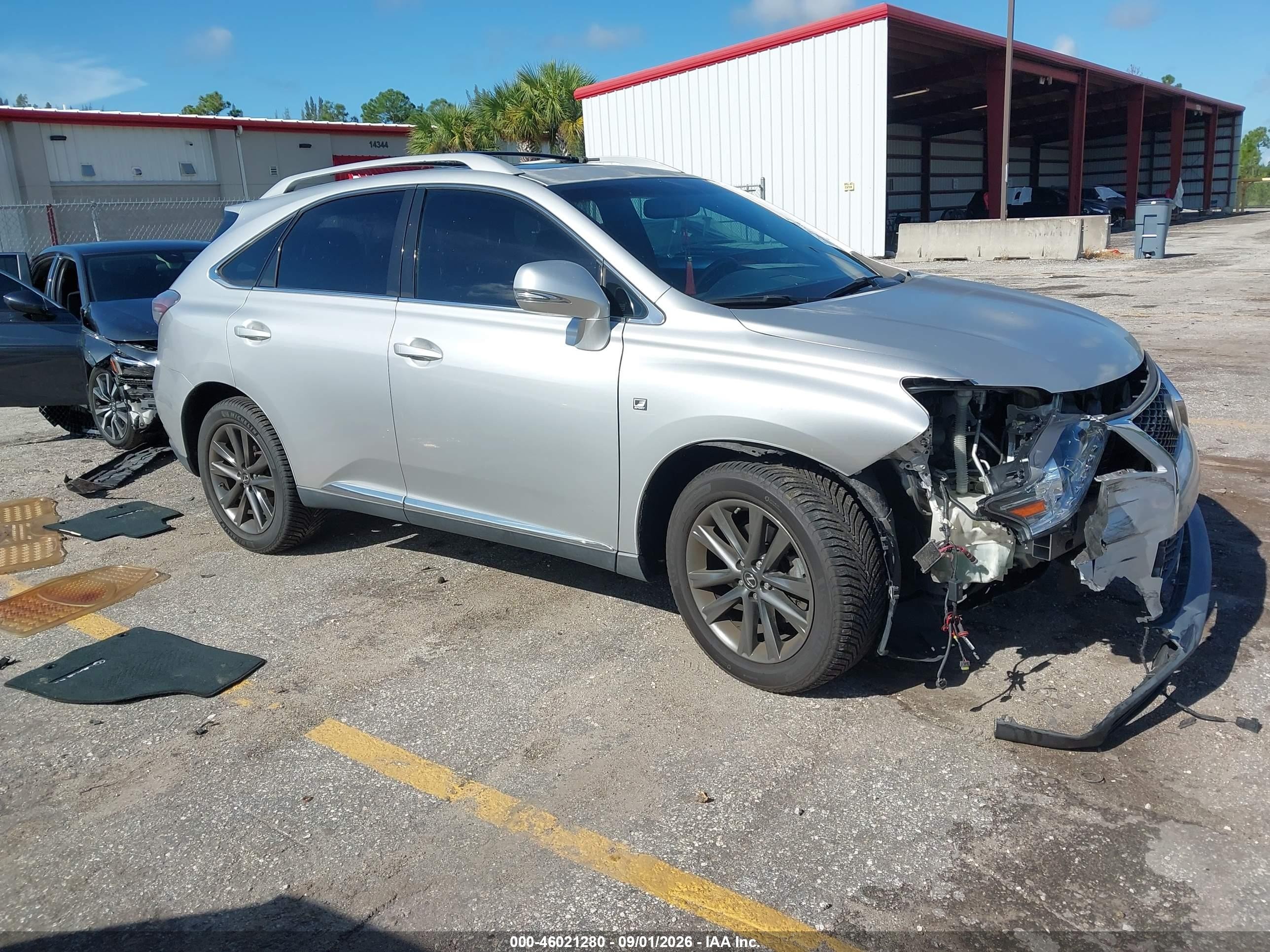 2013 Lexus RX 350 VIN 2T2BK1BA9DC183260 — IAAI salvage auction photo