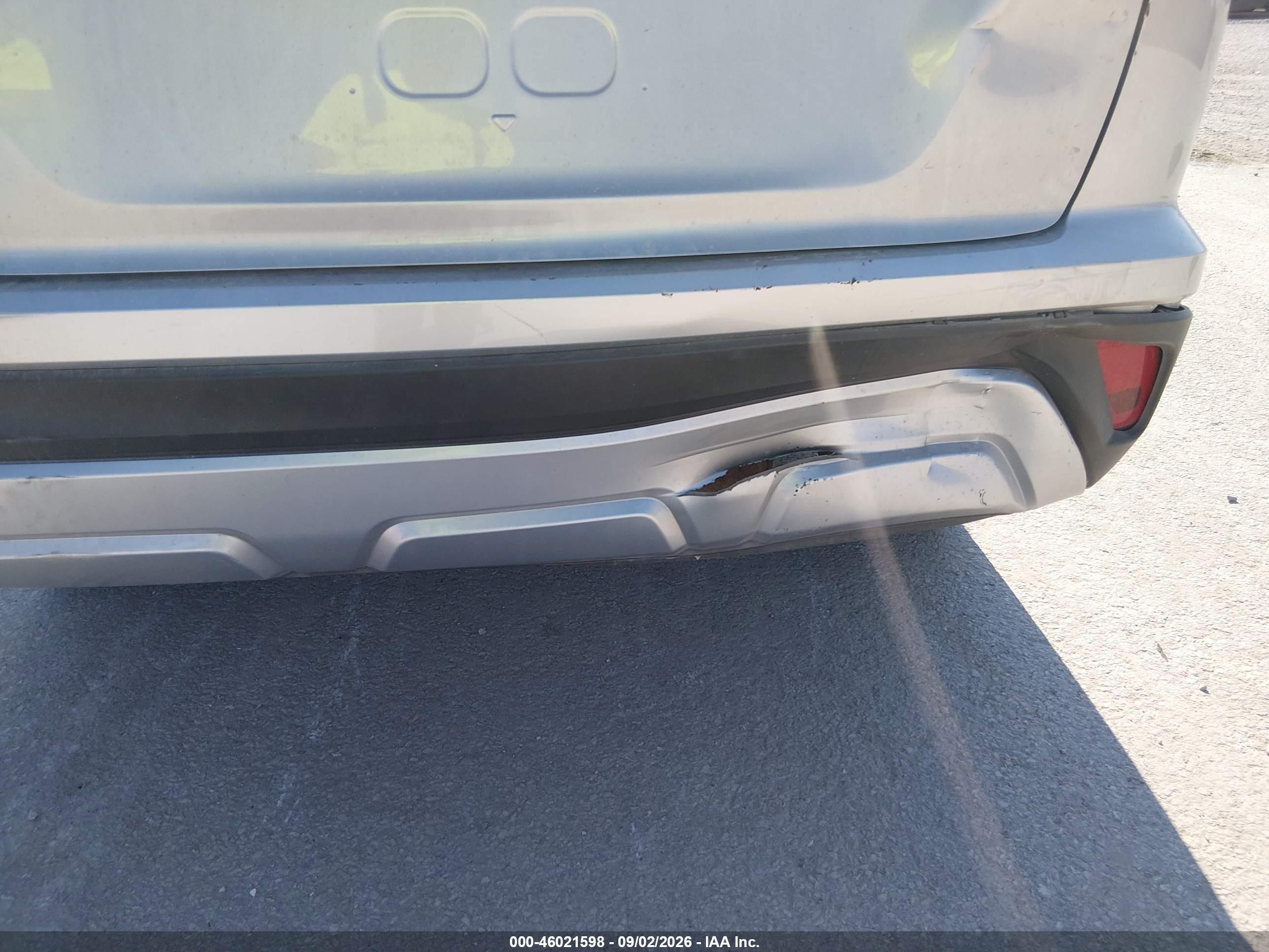 2025 Mitsubishi Eclipse cross VIN JA4ATWAA7SZ020535 IAAI salvage auction — Rear End, Enterprise Vehicles Clear Only (California), sold $9,500 on 2026-09-07 (photo 6)