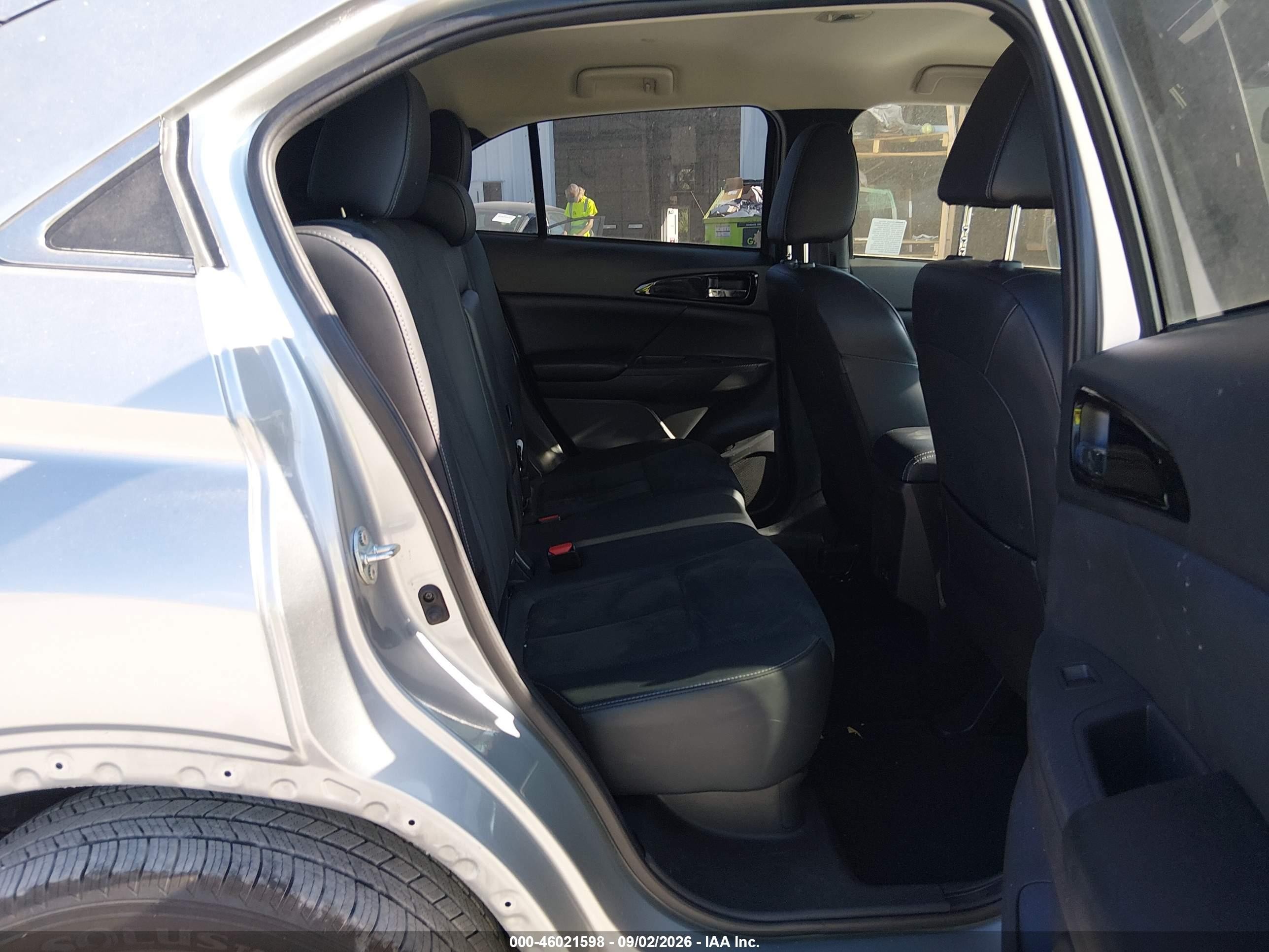 2025 Mitsubishi Eclipse cross VIN JA4ATWAA7SZ020535 IAAI salvage auction — Rear End, Enterprise Vehicles Clear Only (California), sold $9,500 on 2026-09-07 (photo 8)