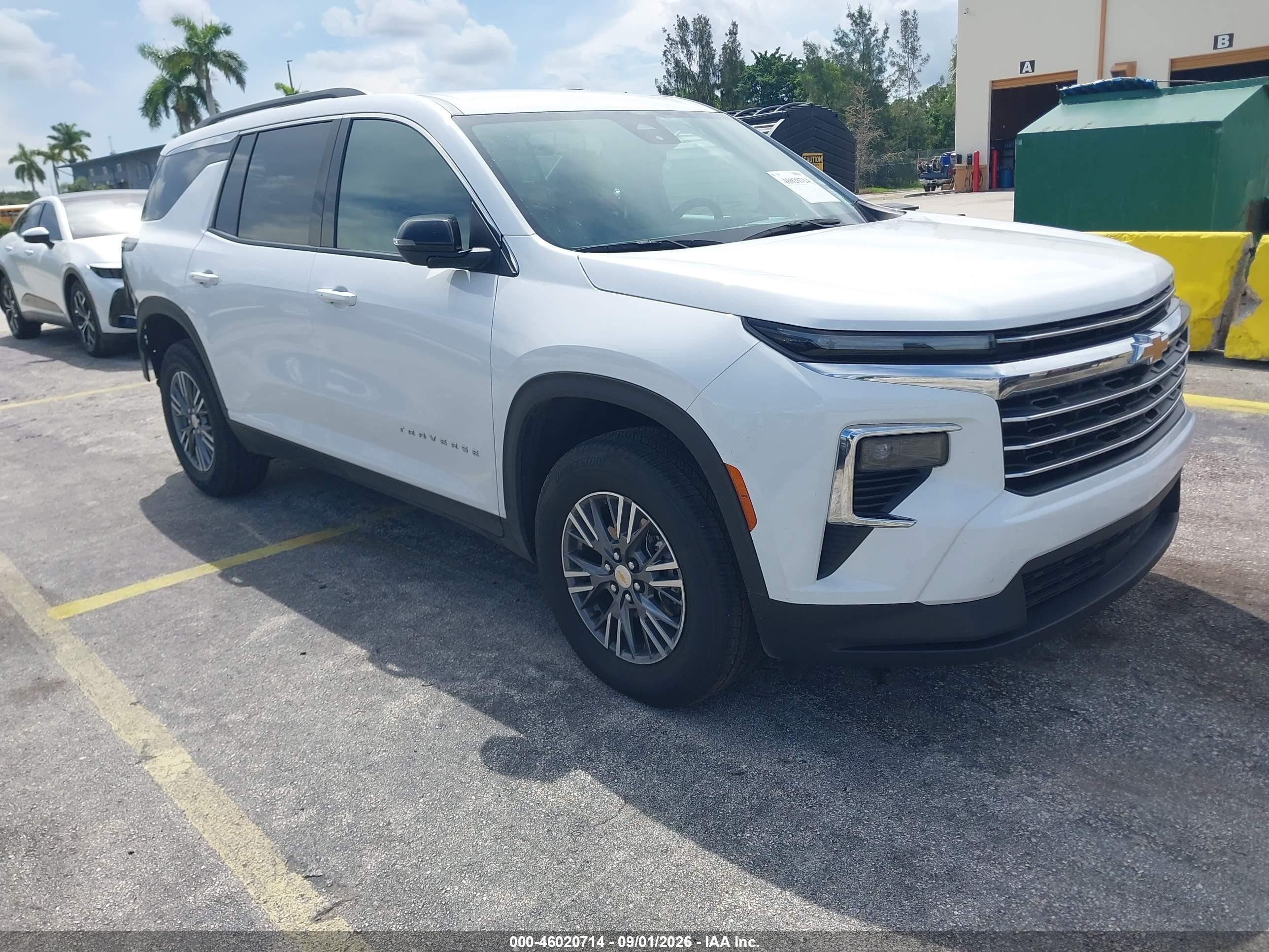 2026 Chevrolet Traverse VIN 1GNERGKS2TJ173883 — IAAI salvage auction photo