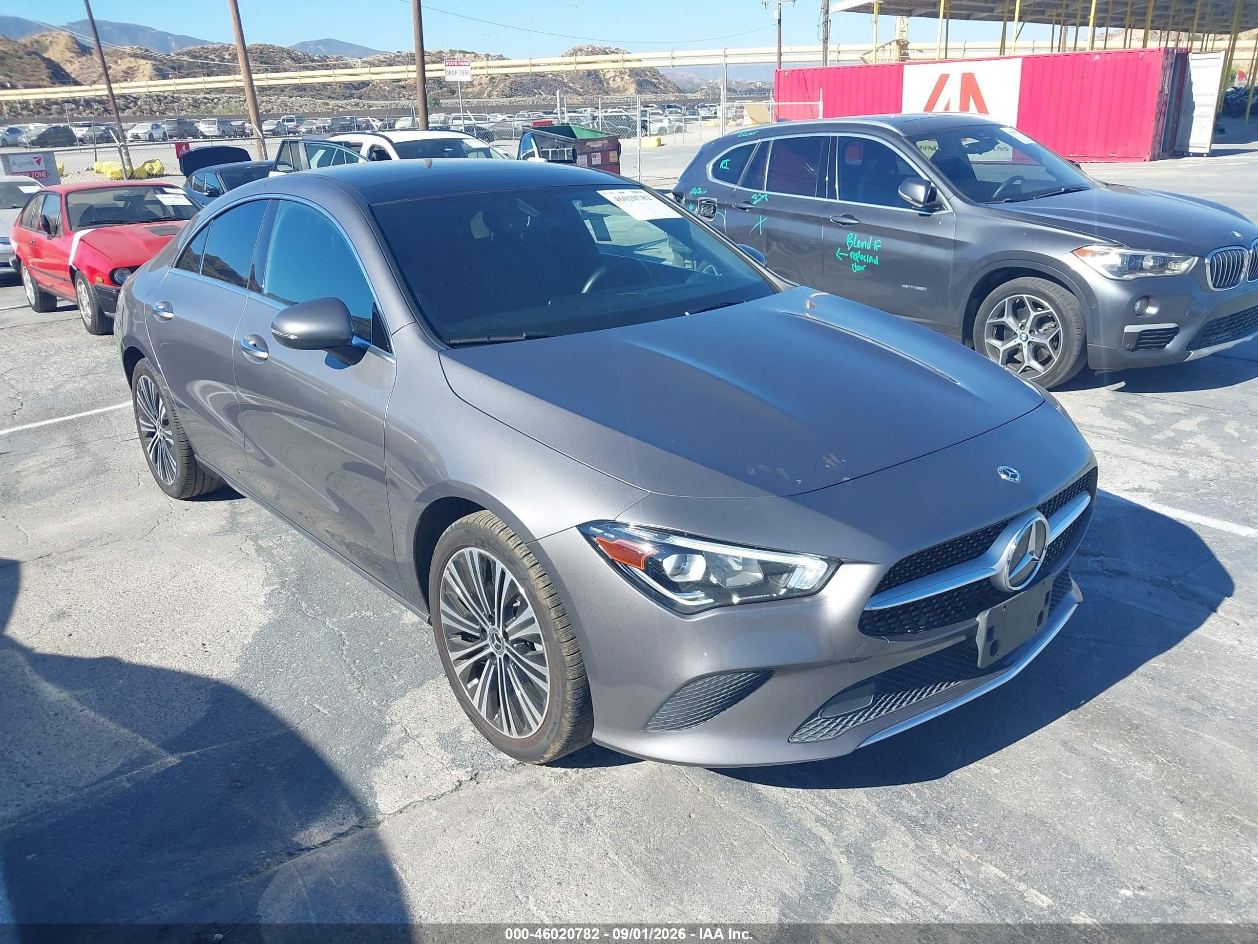 2023 Mercedes-Benz CLA-Class VIN W1K5J4GB2PN332378 — IAAI salvage auction photo