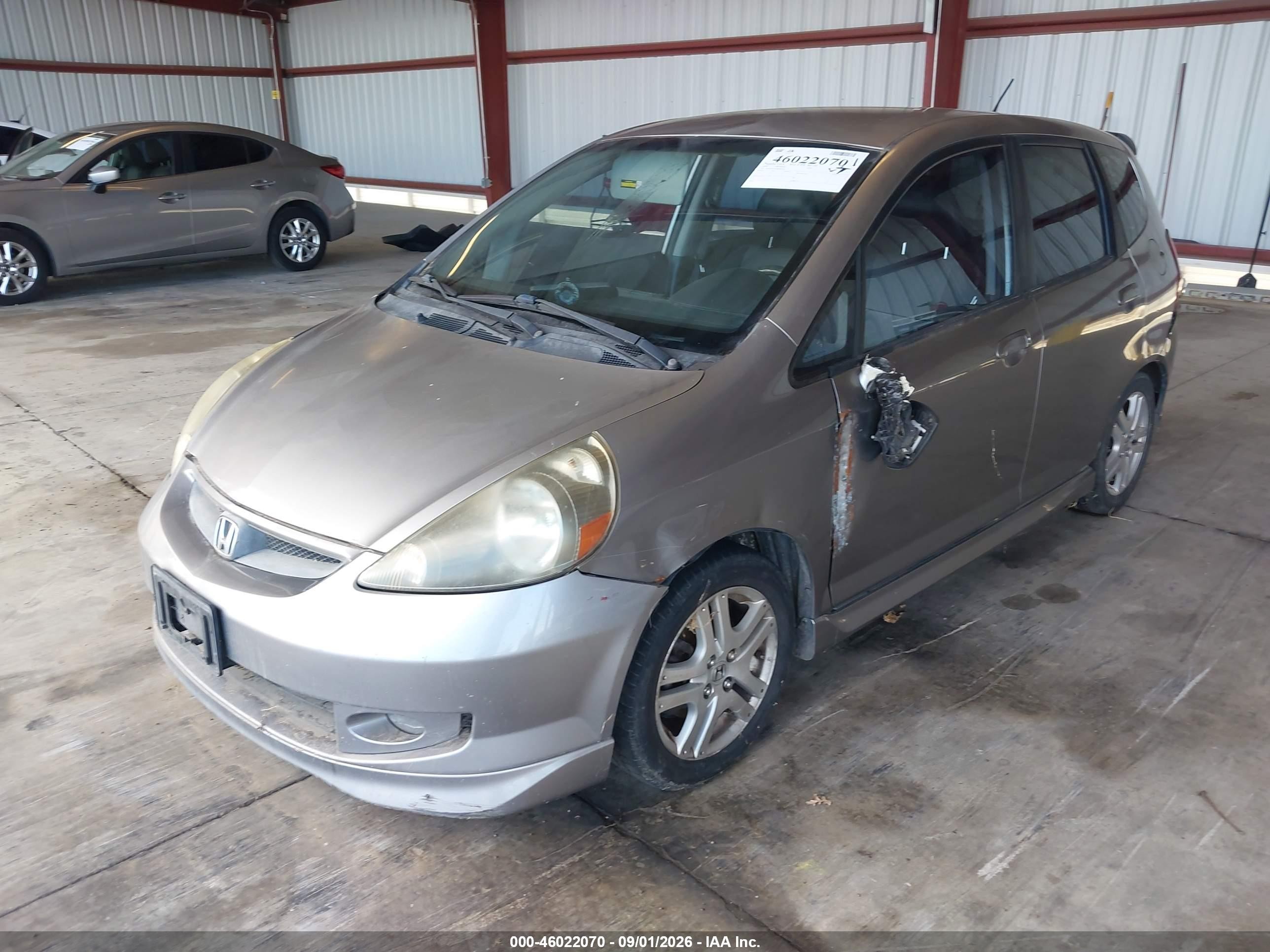 2008 Honda Fit VIN JHMGD38678S042970 IAAI salvage auction — Normal Wear, Salvage Tbo (South Dakota), sold $350 on 2026-09-08 (photo 2)