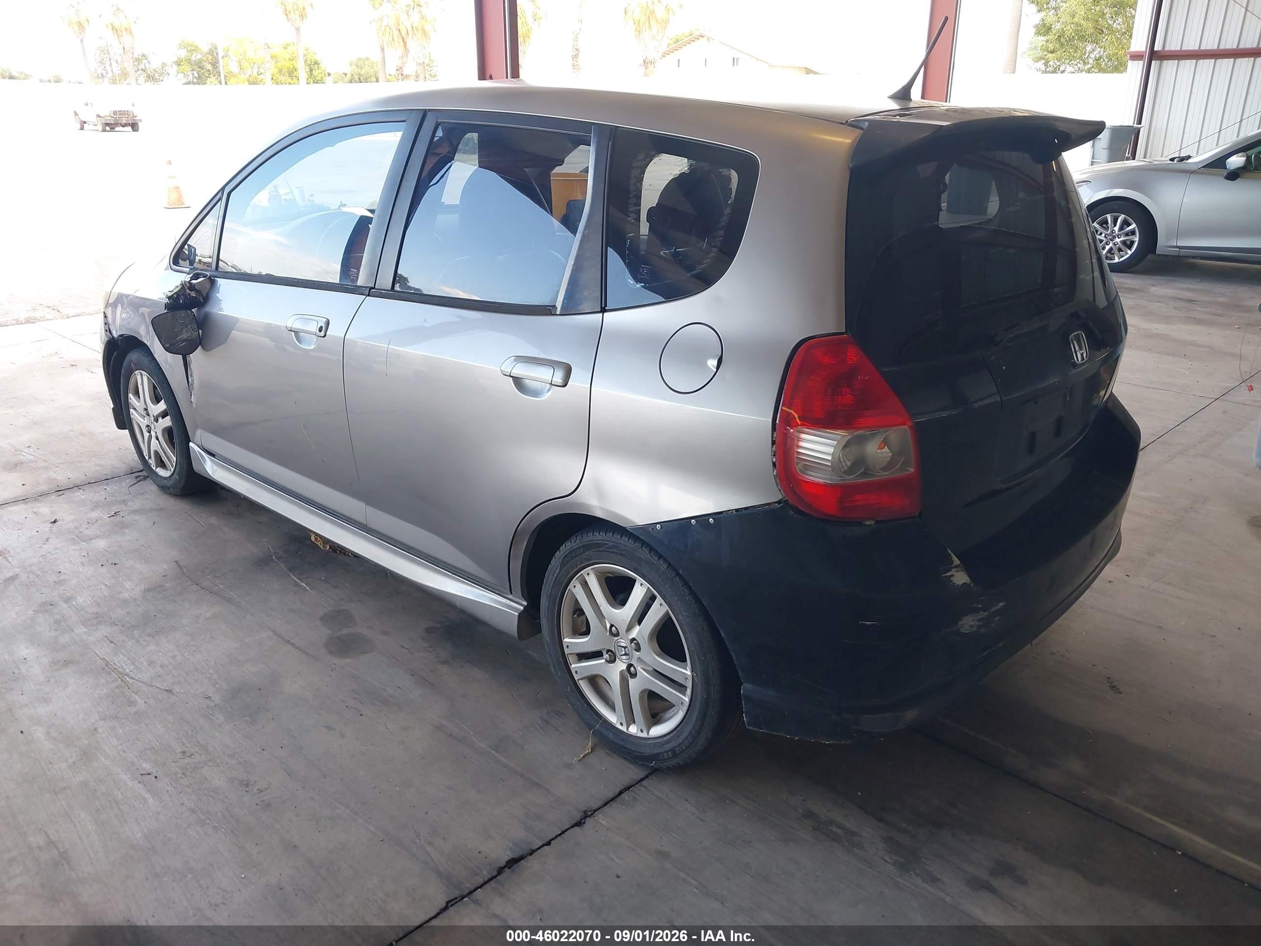 2008 Honda Fit VIN JHMGD38678S042970 IAAI salvage auction — Normal Wear, Salvage Tbo (South Dakota), sold $350 on 2026-09-08 (photo 3)