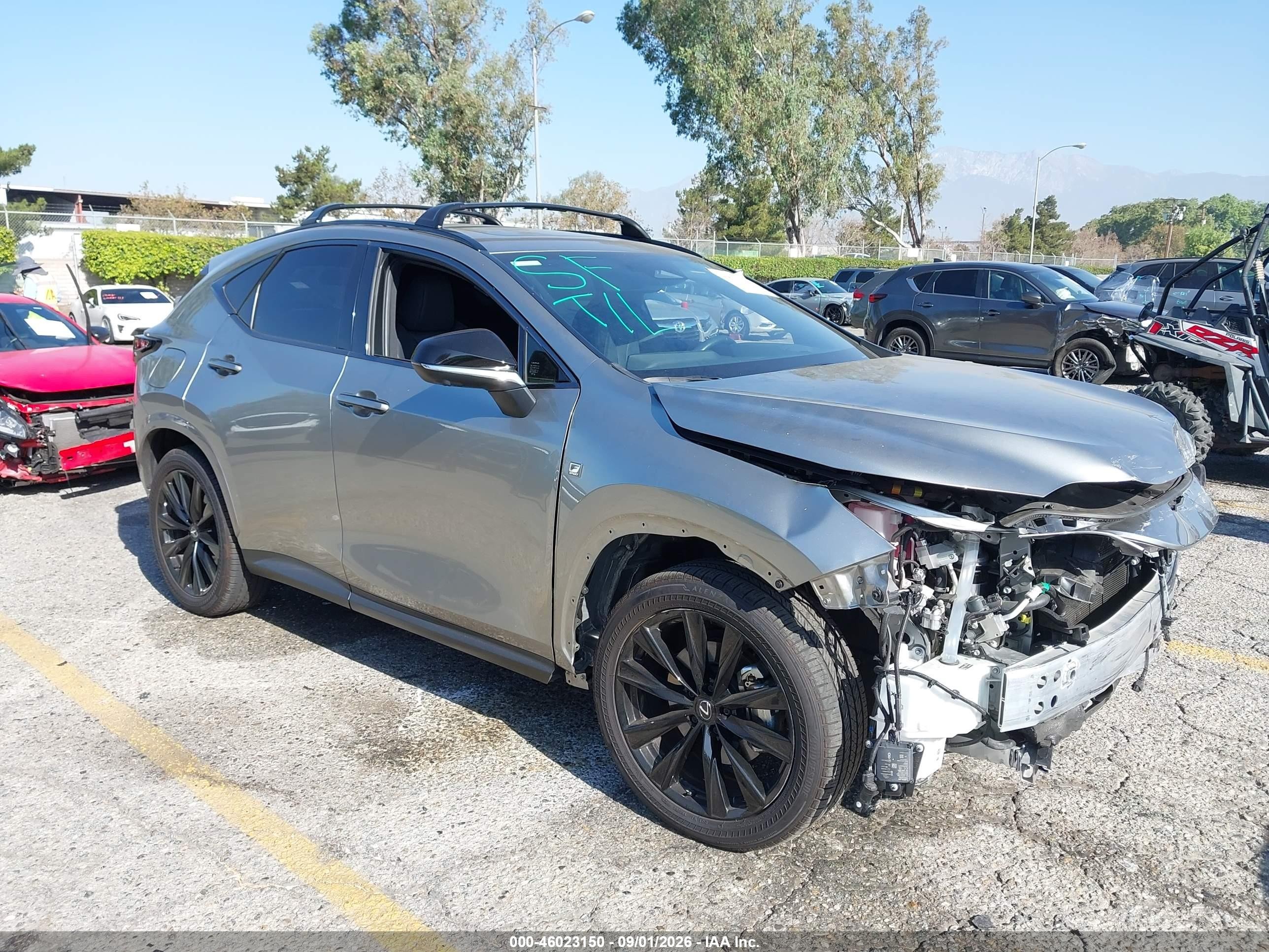 2024 Lexus NX 450h+ VIN JTJKKCFZXR2037291 — IAAI salvage auction photo