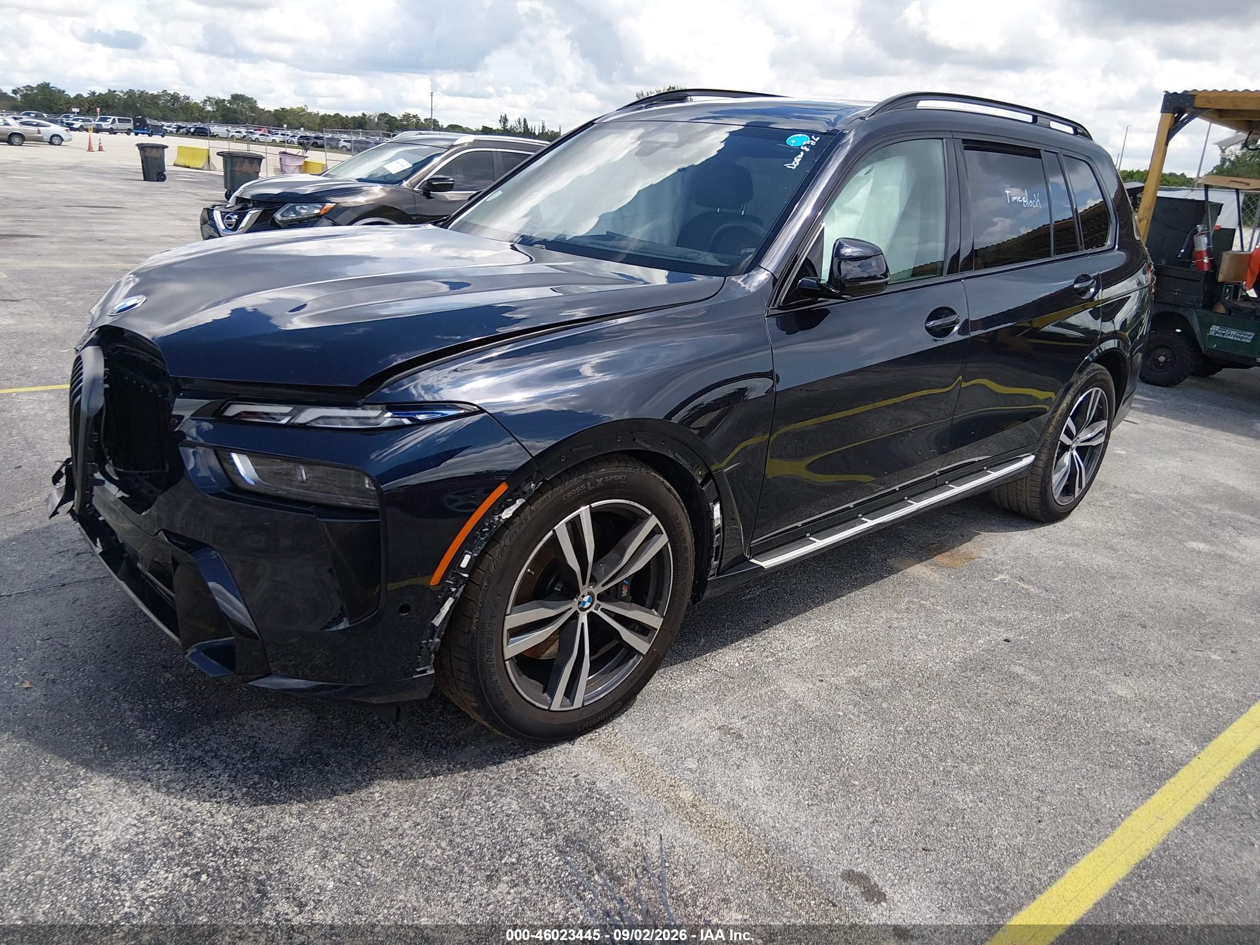 2026 BMW X7 VIN 5UX23EM04T9016935 IAAI salvage auction — Unknown, Clear (Florida), sold $38,250 on 2026-09-11 (photo 2)