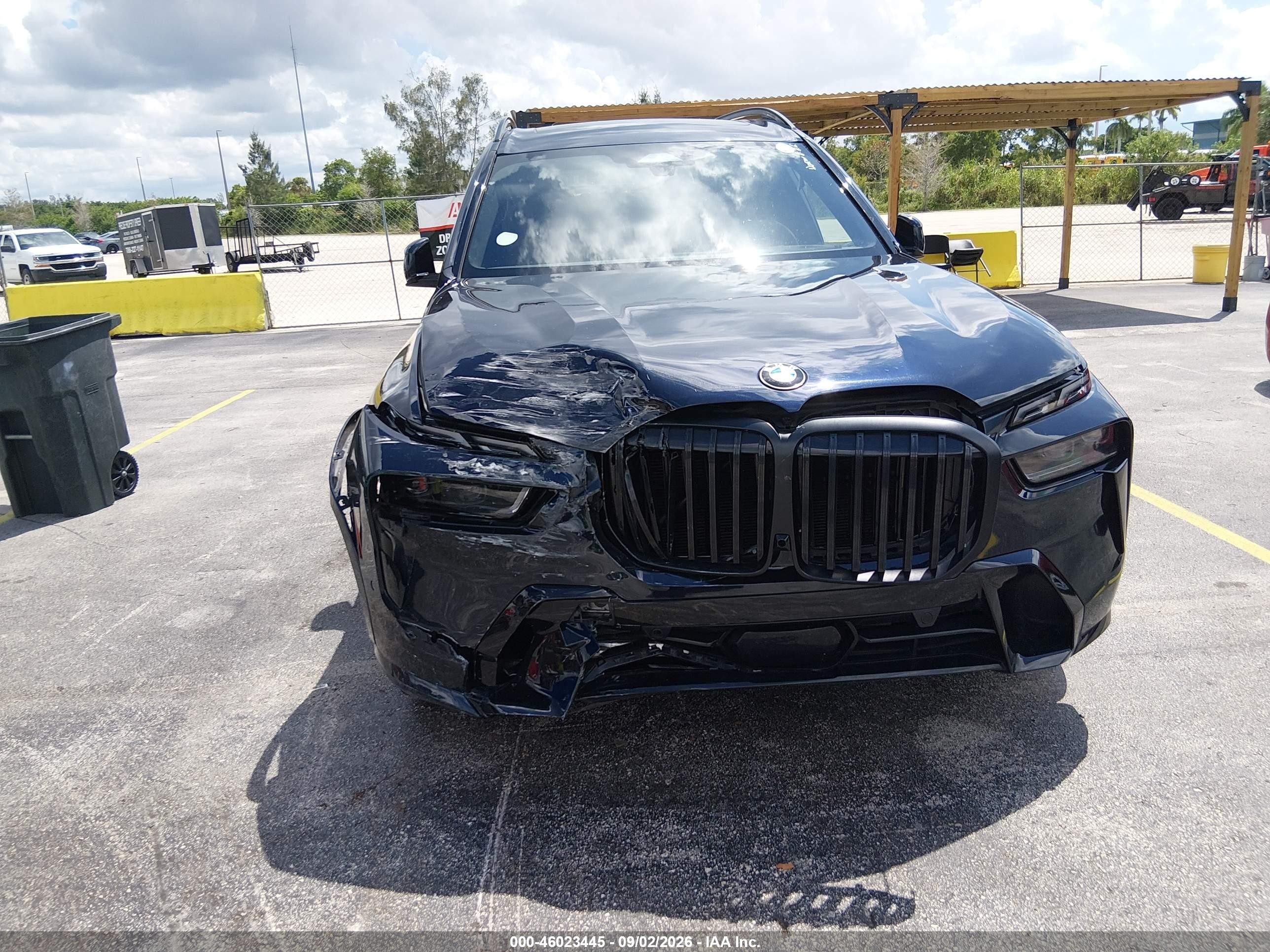 2026 BMW X7 VIN 5UX23EM04T9016935 IAAI salvage auction — Unknown, Clear (Florida), sold $38,250 on 2026-09-11 (photo 6)