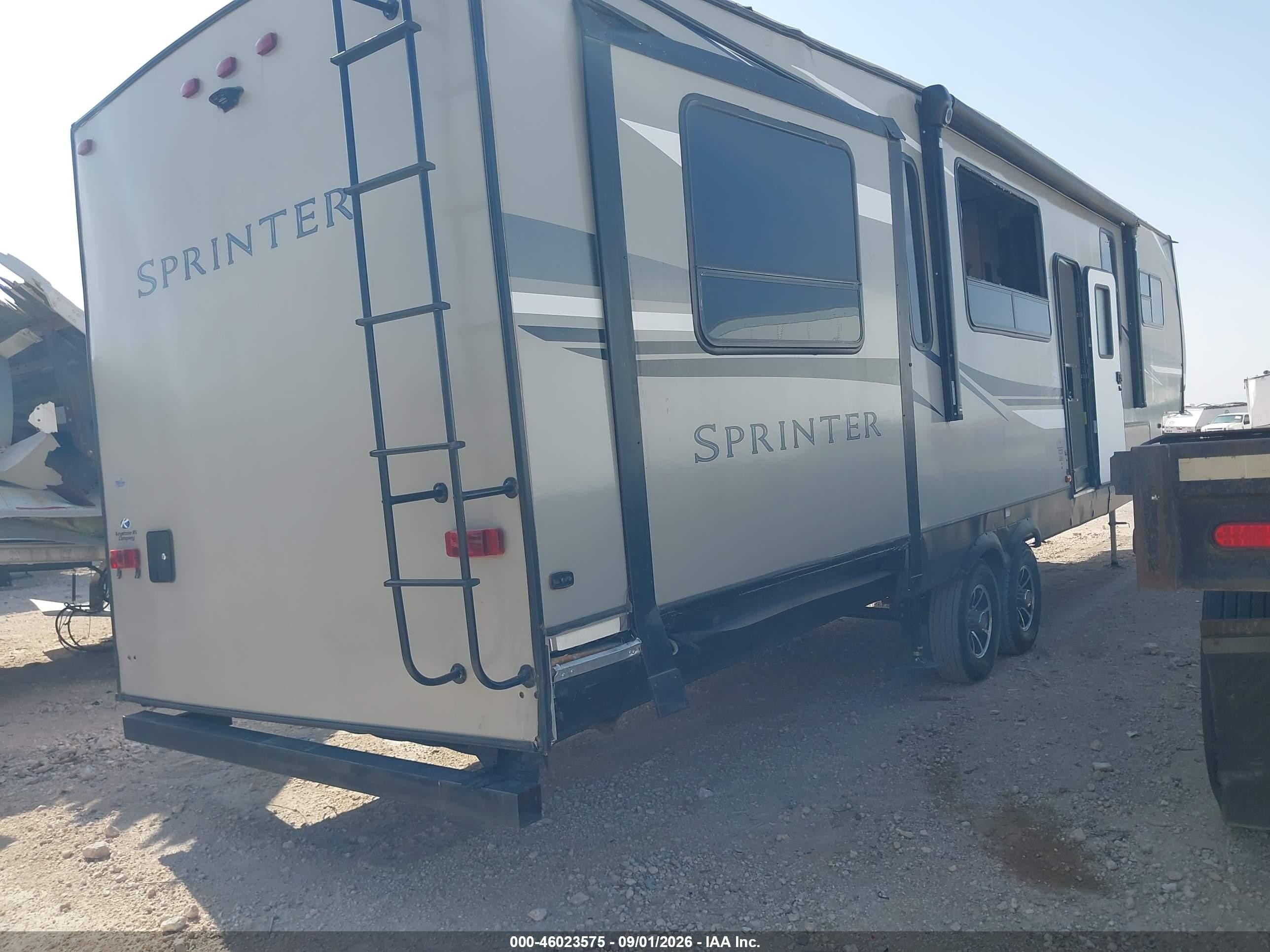 2020 Keystone Rv 3530fwden VIN 4YDF35322L1531367 IAAI salvage auction — All Over, SF97 SALVAGE (South Dakota), sold $2,625 on 2026-09-10 (photo 4)