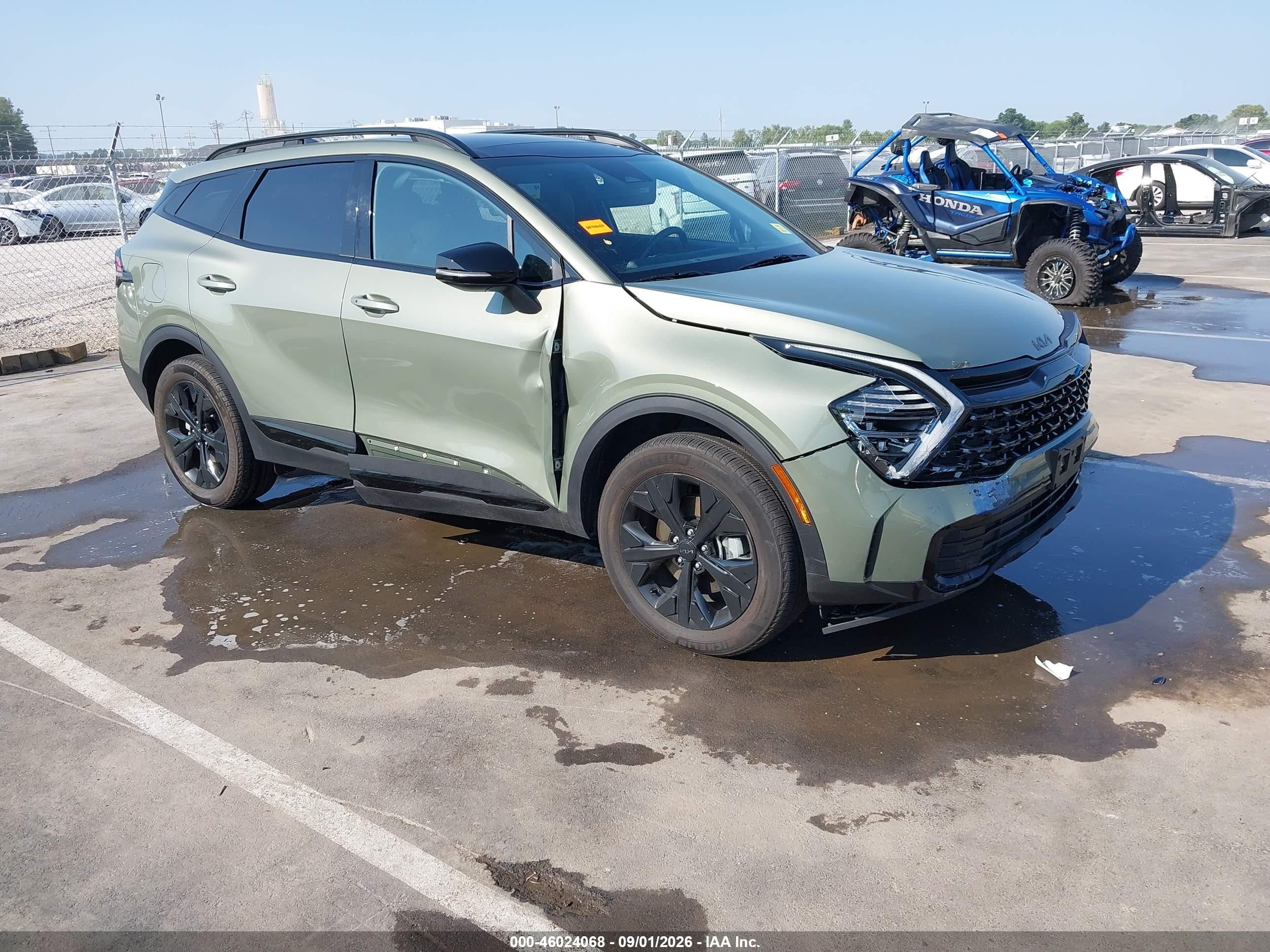 2025 Kia Sportage Hybrid VIN KNDPYDDH0S7185014 — IAAI salvage auction photo