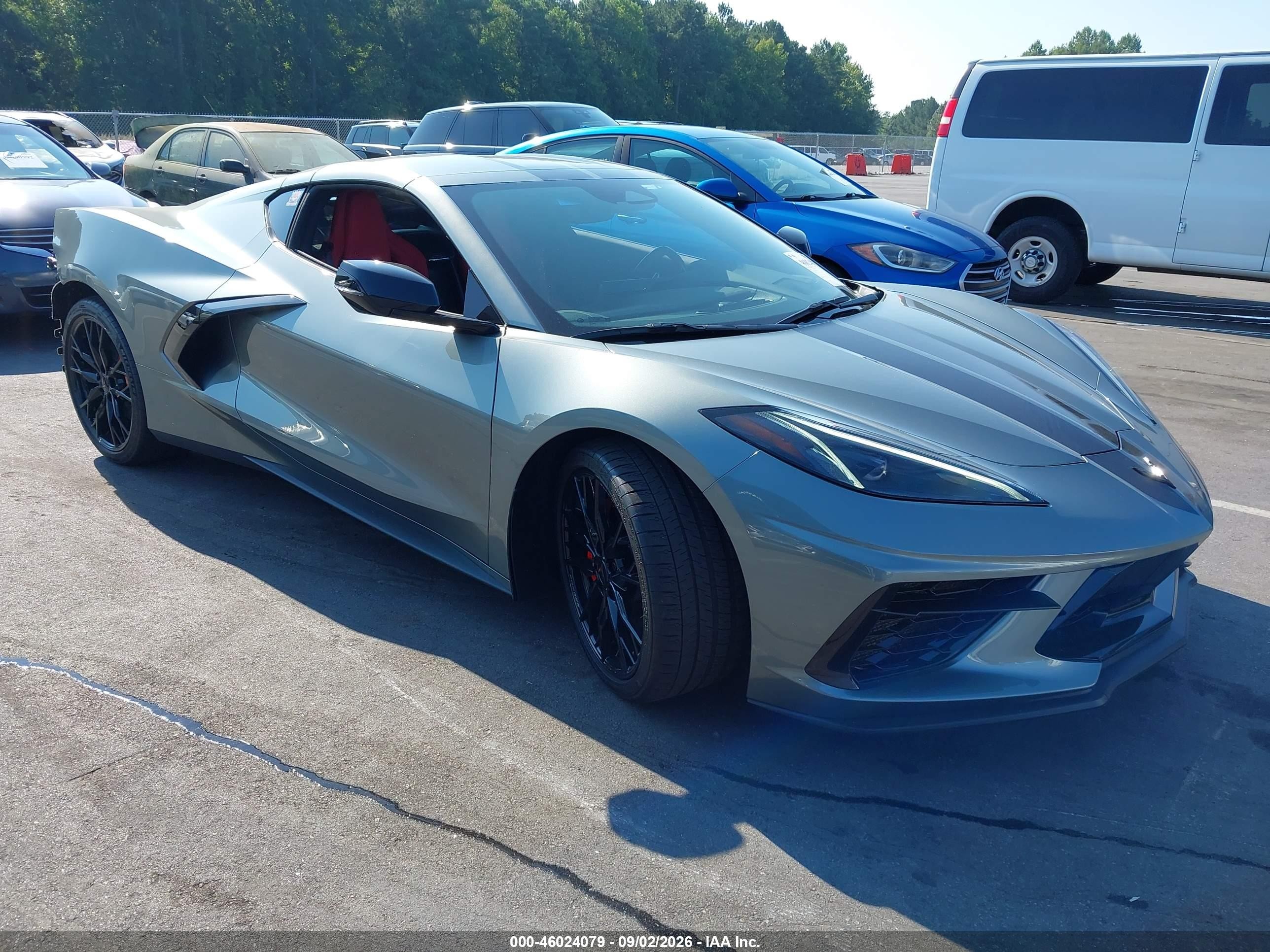 2024 Chevrolet Corvette Stingray VIN 1G1YA2D47R5114711 — IAAI salvage auction photo