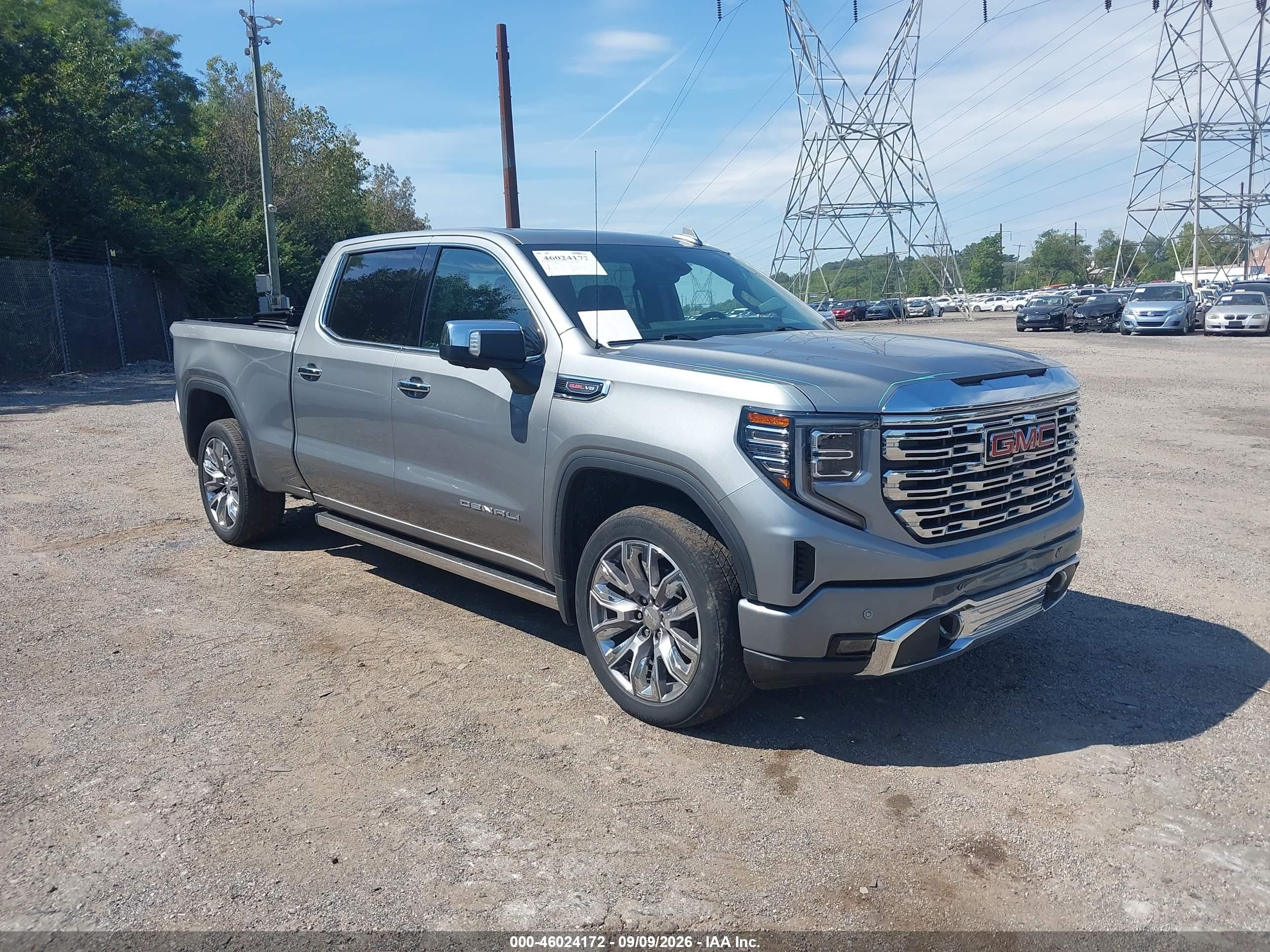 2023 GMC Sierra 1500 VIN 3GTUUGEL2PG163725 — IAAI salvage auction photo