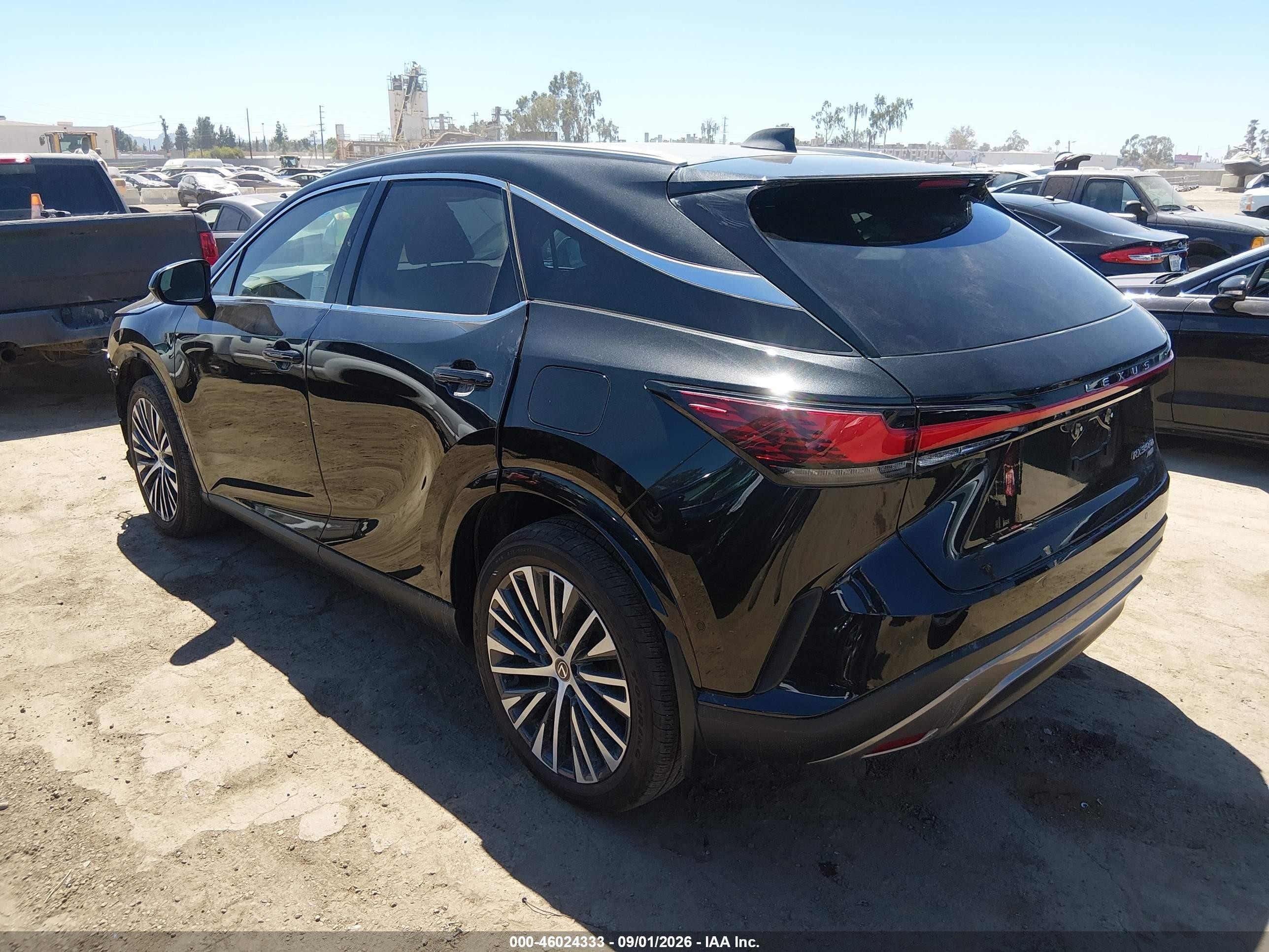 2025 Lexus Rx VIN 2T2BBMCA7SC094512 IAAI salvage auction — Front End, Salvage (California), sold $27,500 on 2026-10-01 (photo 3)