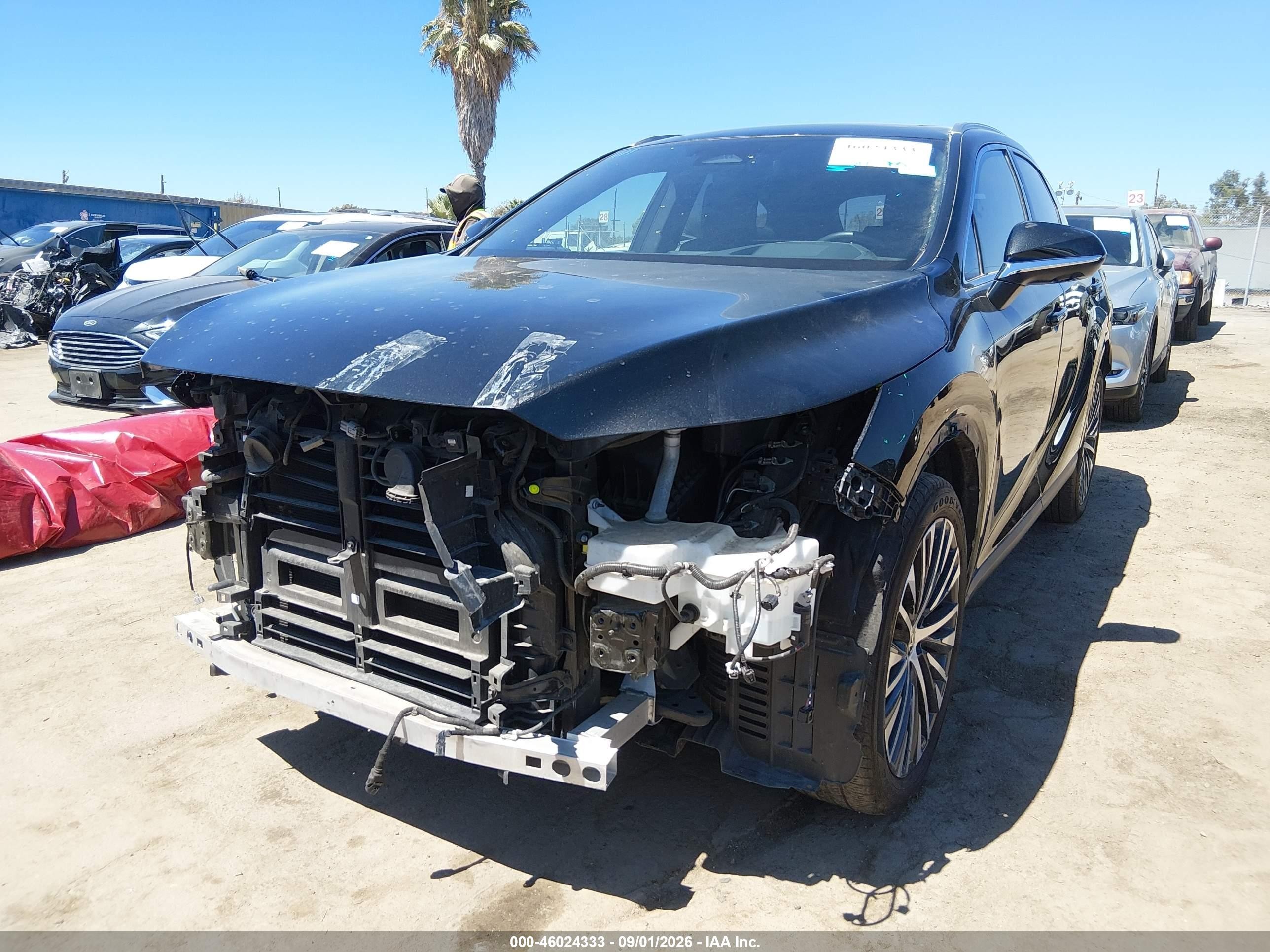 2025 Lexus Rx VIN 2T2BBMCA7SC094512 IAAI salvage auction — Front End, Salvage (California), sold $27,500 on 2026-10-01 (photo 6)