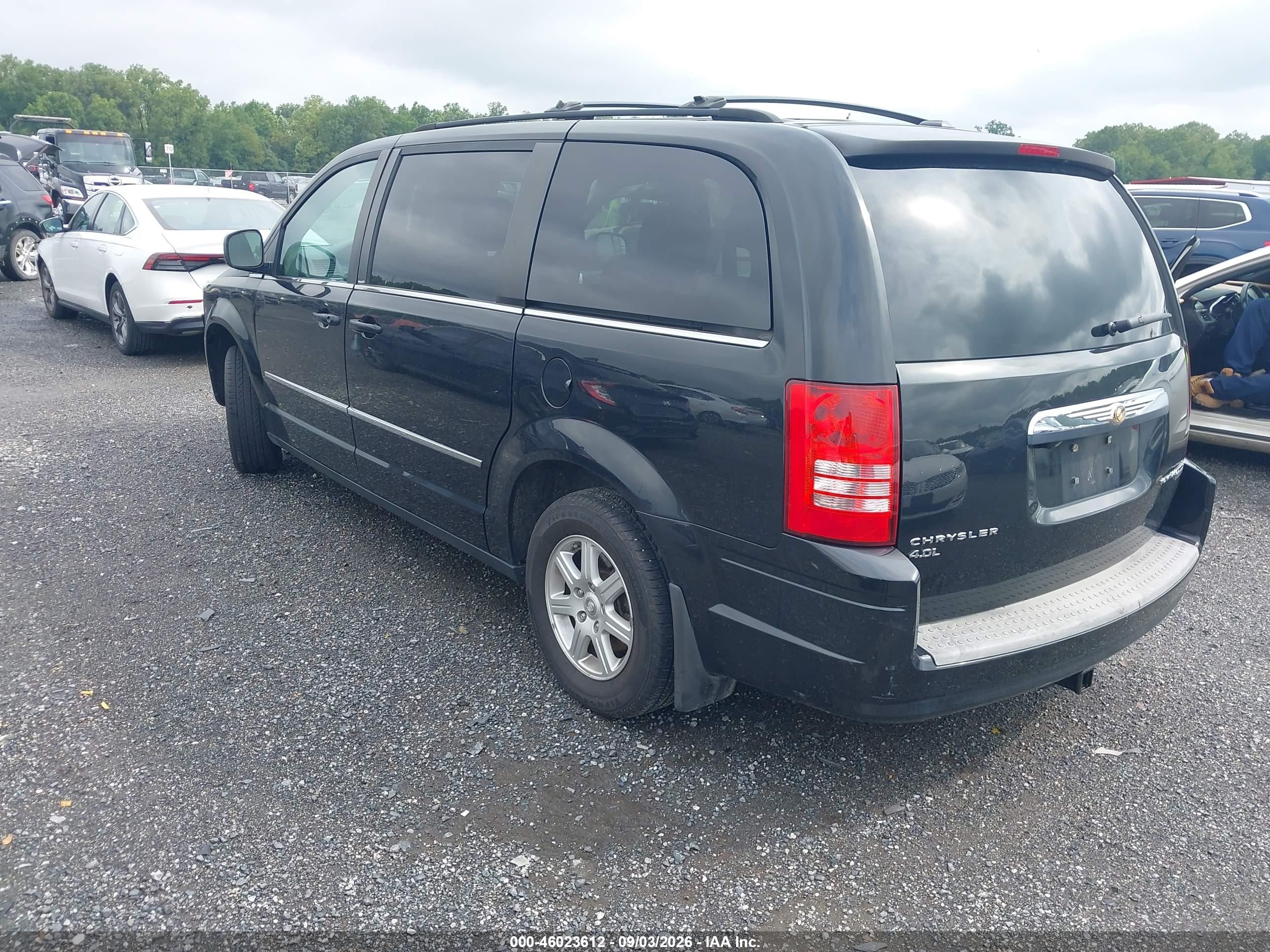 2010 Chrysler Town & country VIN 2A4RR5DX8AR123970 IAAI salvage auction — Front End, Salvage - Greater Than 75% (Maryland), sold $975 on 2026-10-02 (photo 3)
