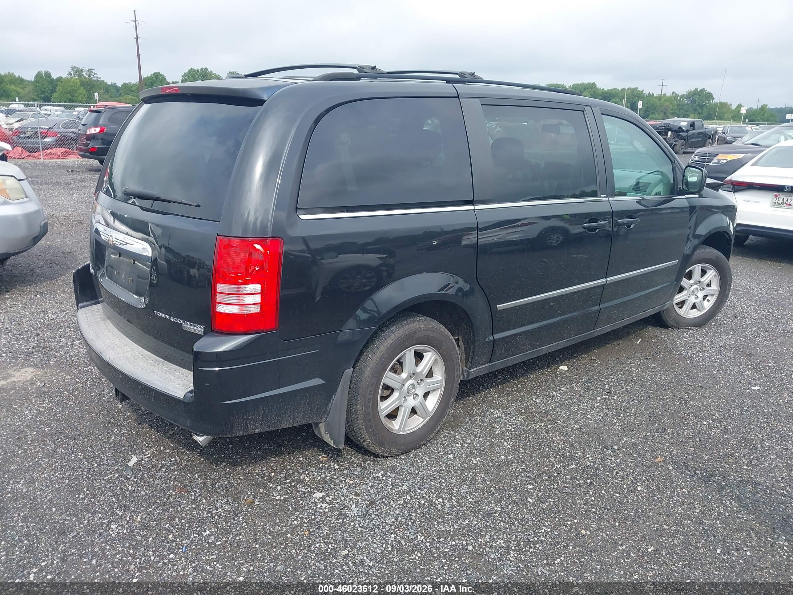 2010 Chrysler Town & country VIN 2A4RR5DX8AR123970 IAAI salvage auction — Front End, Salvage - Greater Than 75% (Maryland), sold $975 on 2026-10-02 (photo 4)