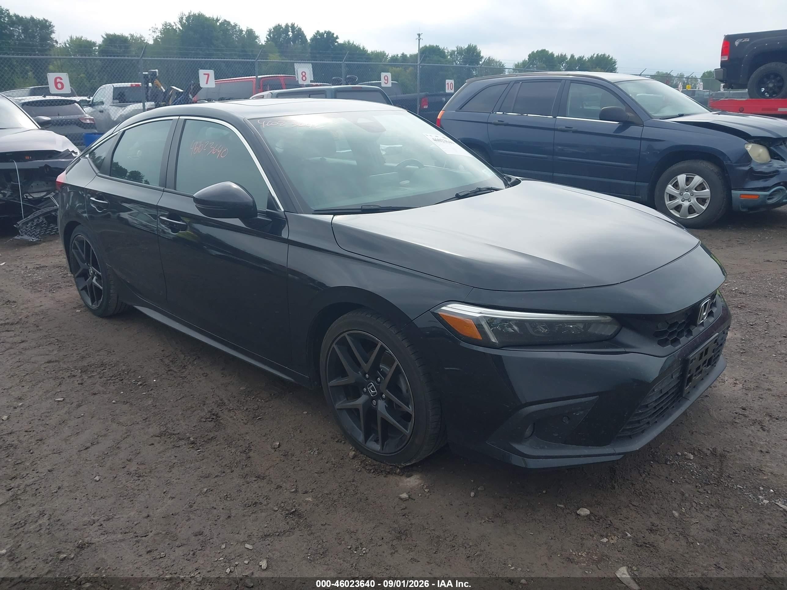 2022 Honda Civic VIN 19XFL1H85NE020485 — IAAI salvage auction photo