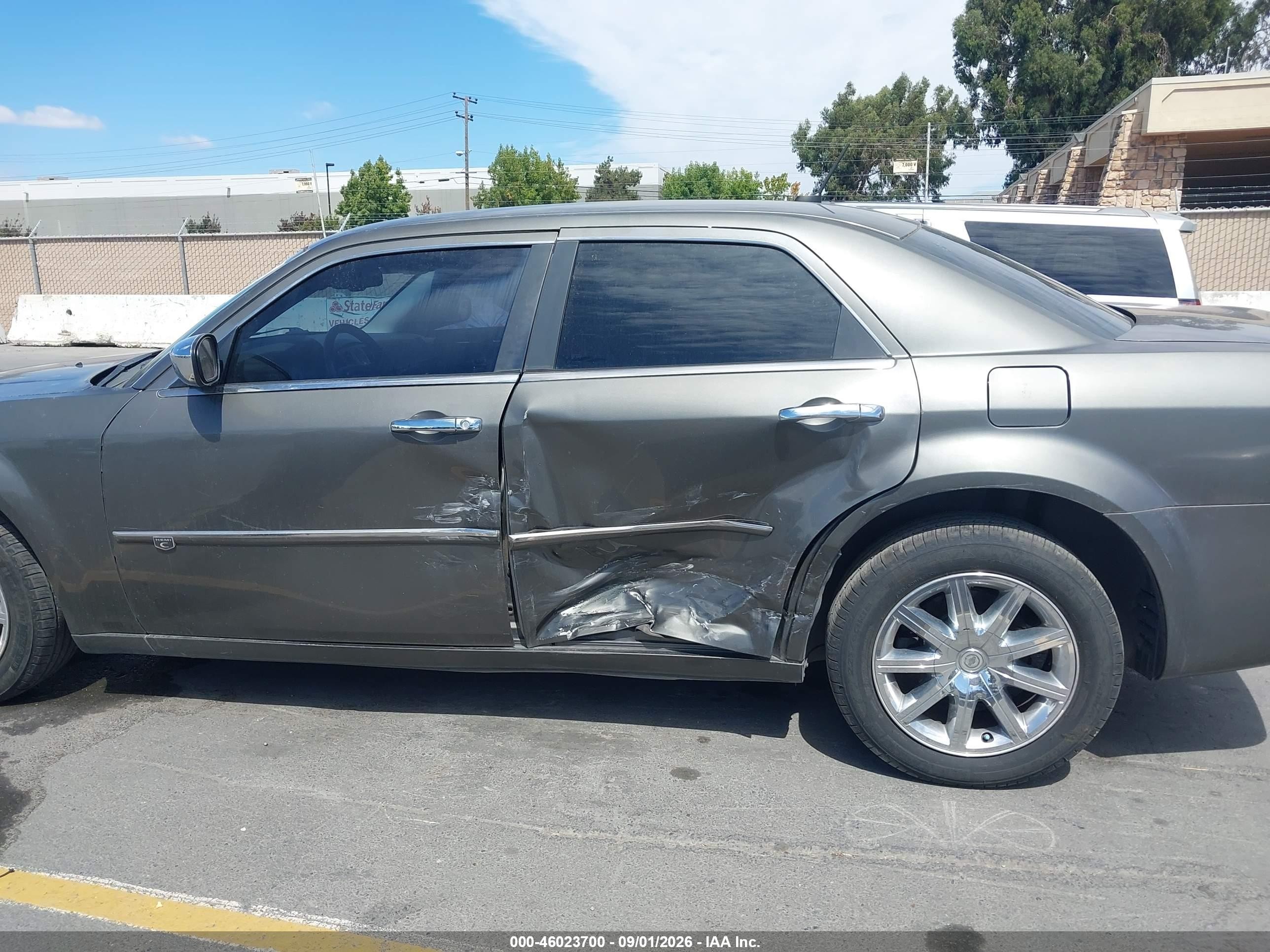 2008 Chrysler 300 VIN 2C3KA63H68H320588 IAAI salvage auction — Rear End, Salvage (California), sold $700 on 2026-09-14 (photo 6)