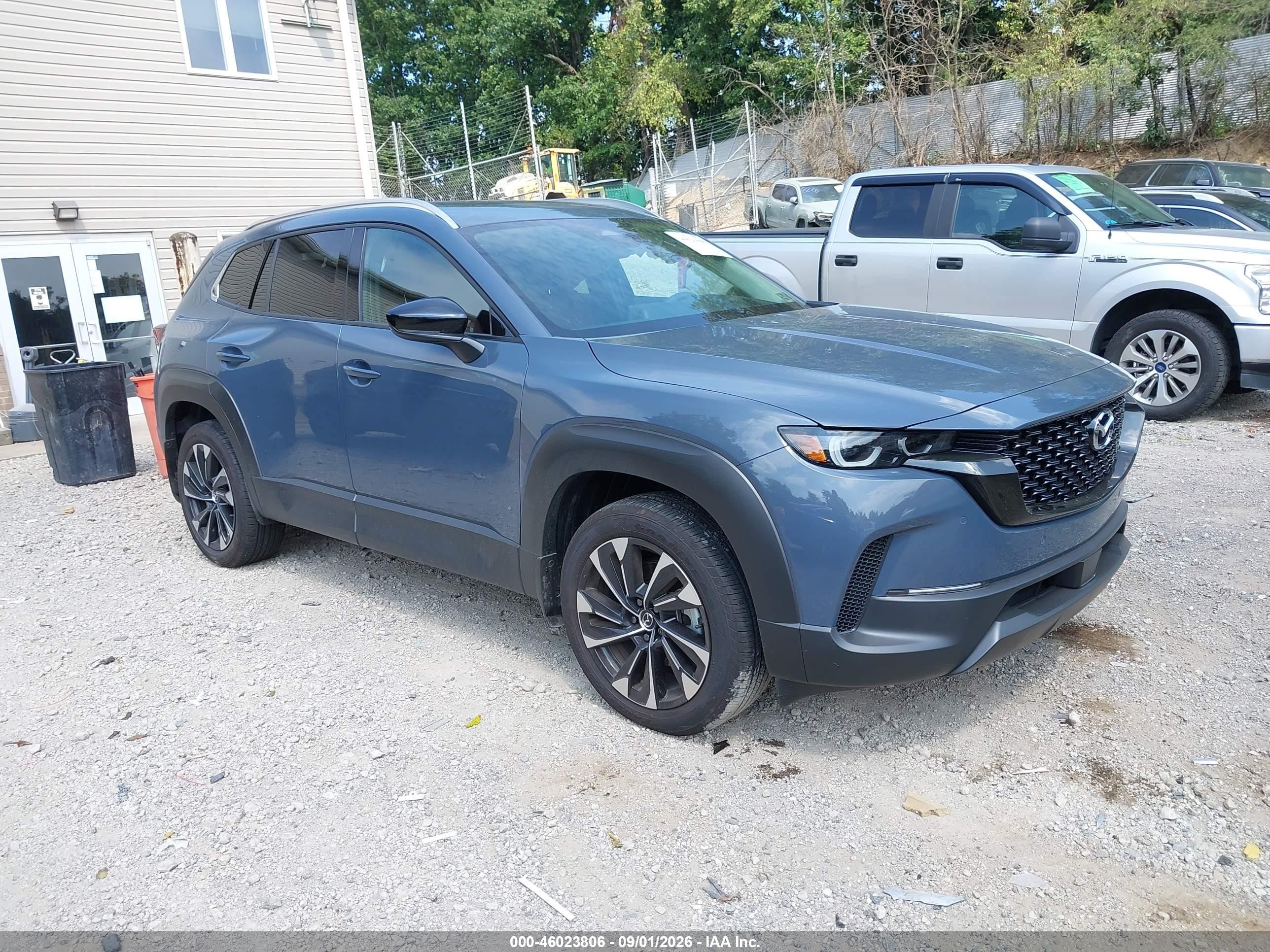 2026 Mazda Cx-50 VIN 7MMVAAEW5TN166432 IAAI salvage auction — Side, Salvage (Pennsylvania), sold $18,400 on 2026-09-30 (photo 1)
