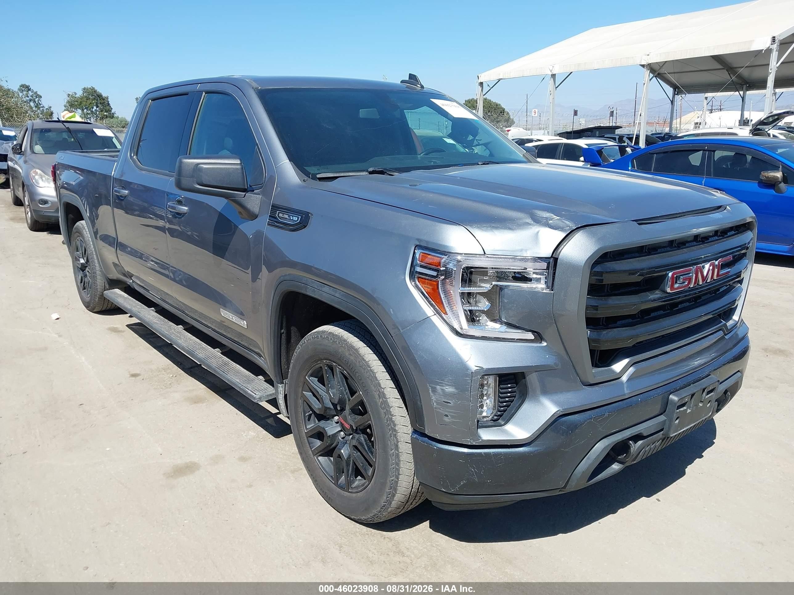 2020 GMC Sierra 1500 VIN 3GTU9CED7LG107387 — IAAI salvage auction photo