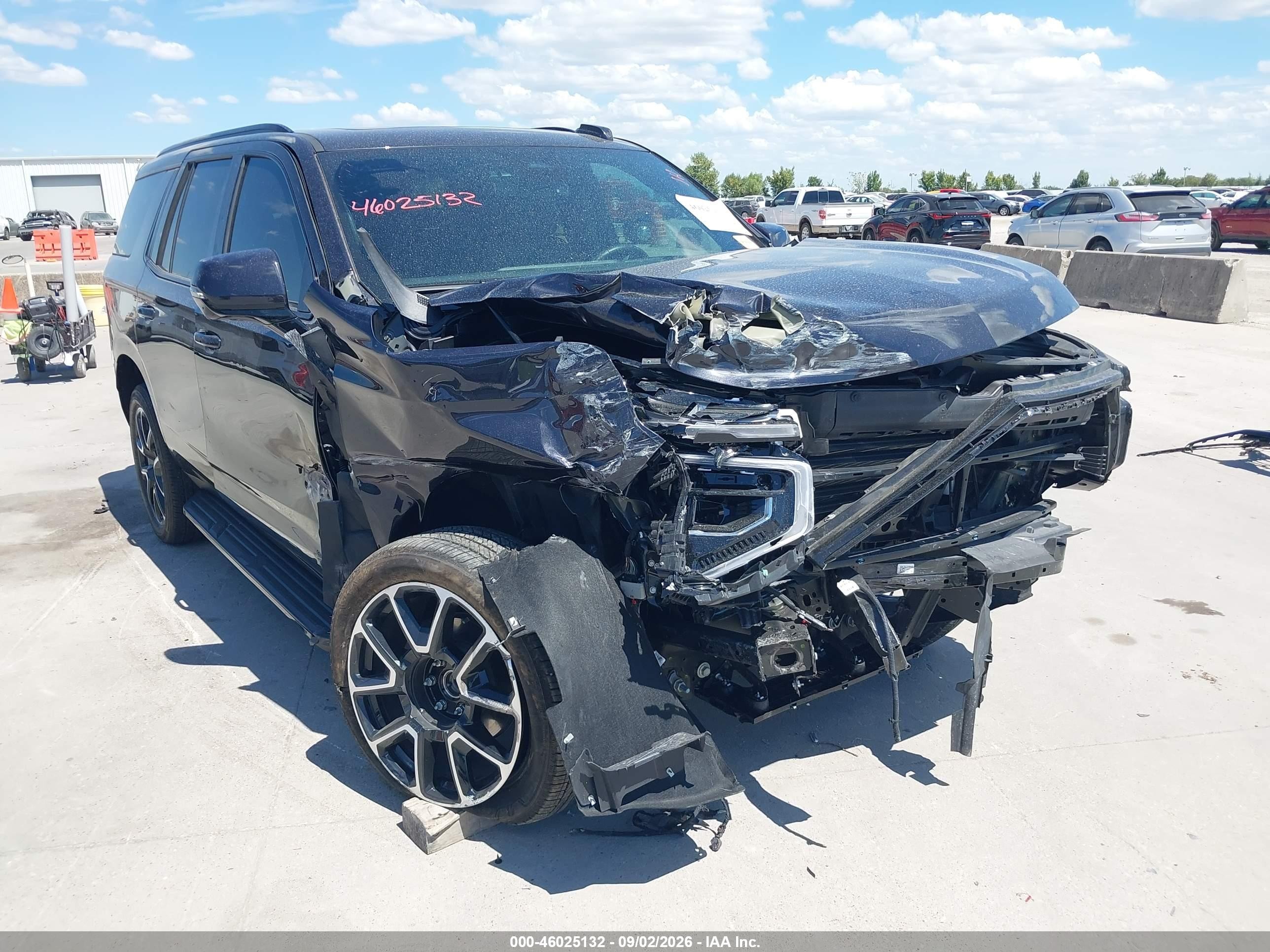2026 Chevrolet Tahoe VIN 1GNS5RKD8TR122191 — IAAI salvage auction photo