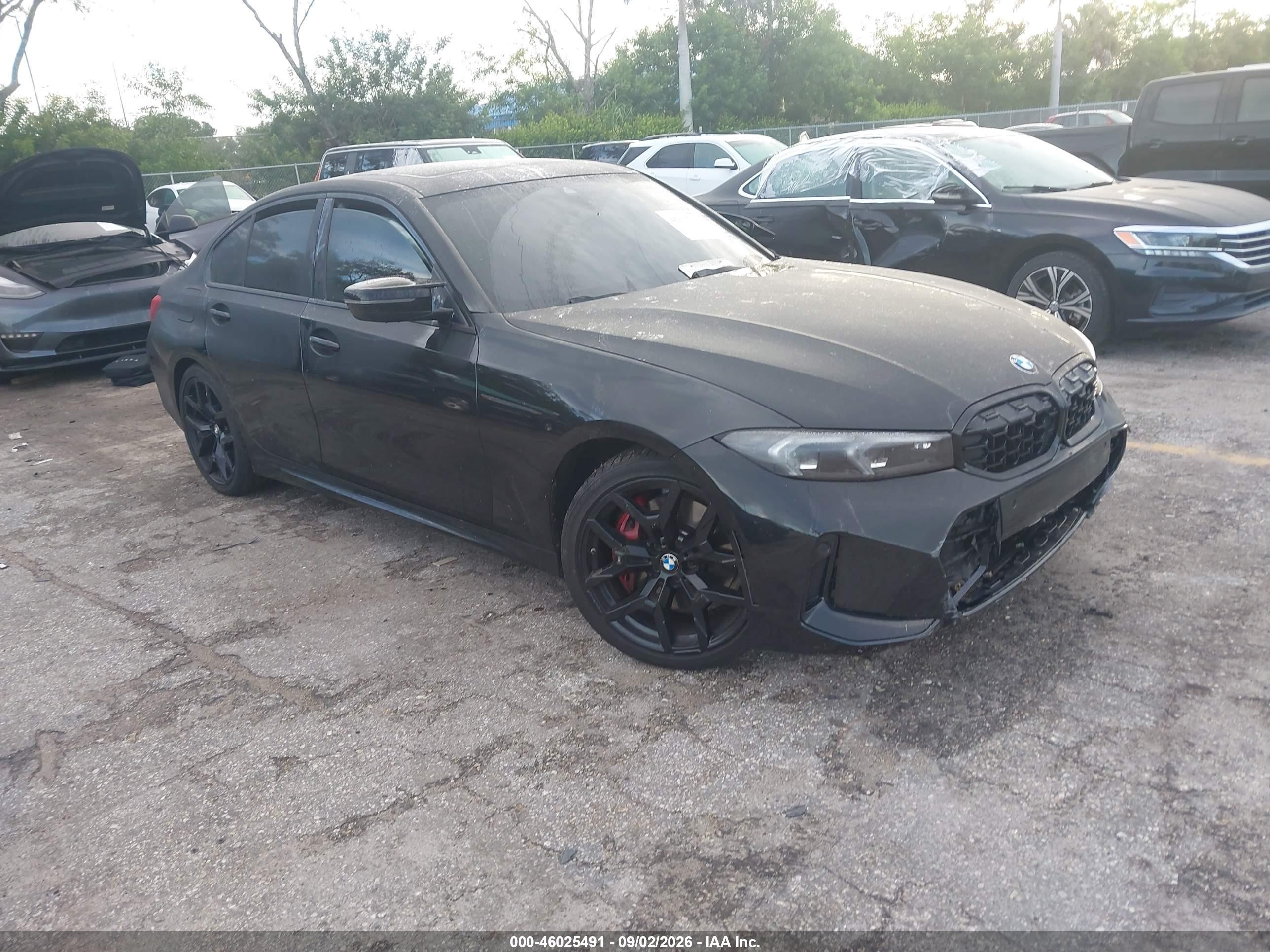 2025 BMW M340i VIN 3MW59FT07S8F24312 — IAAI salvage auction photo