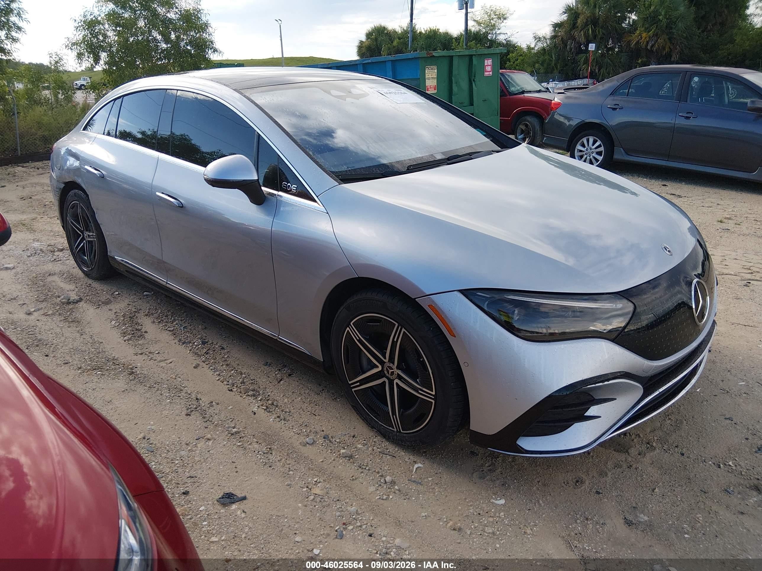 2023 Mercedes-Benz EQE VIN W1KEG2BB7PF012011 — IAAI salvage auction photo