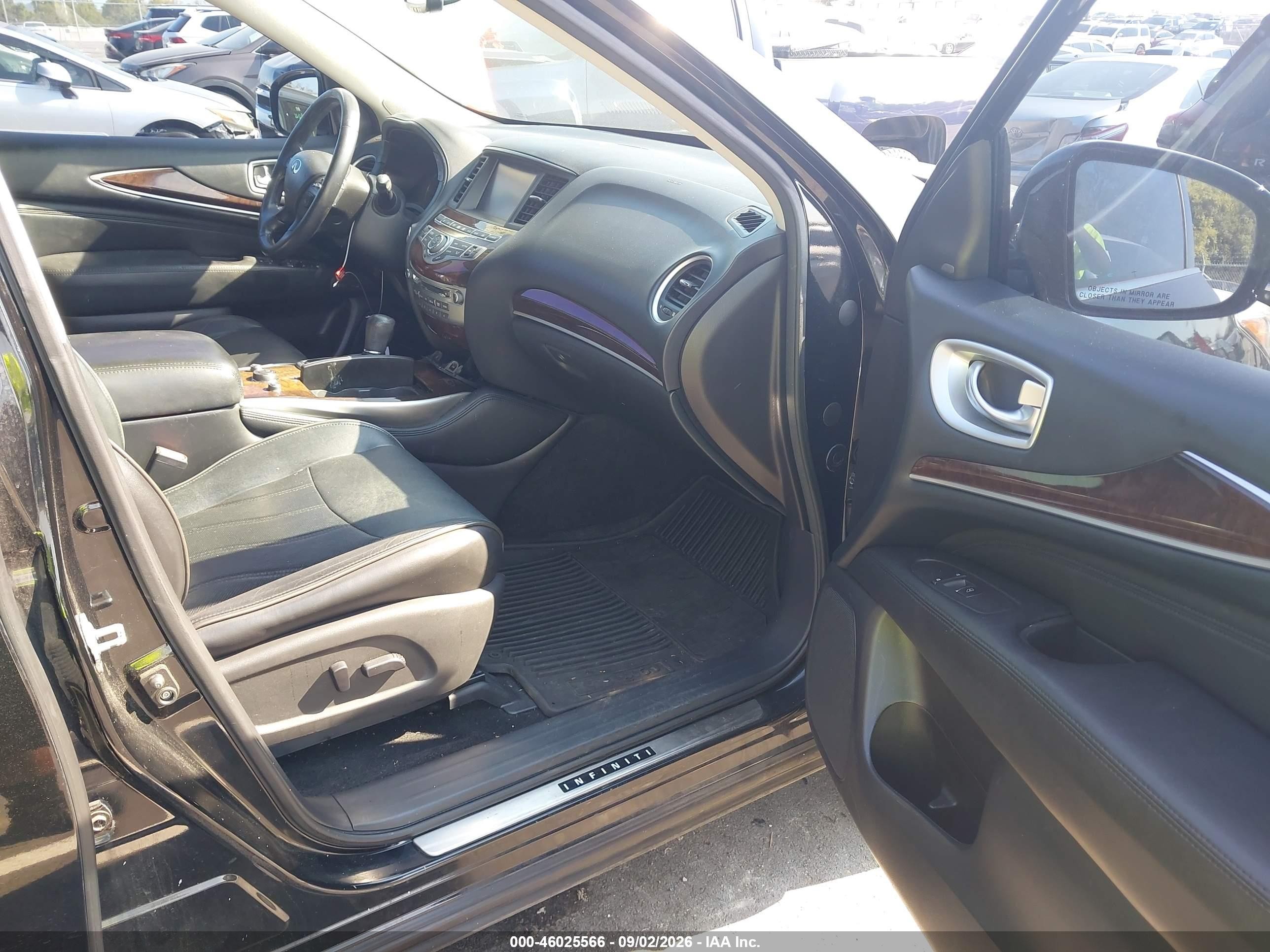 2014 Infiniti Qx60 VIN 5N1AL0MM5EC551504 IAAI salvage auction — Unknown, Clear (Tennessee), sold $800 on 2026-09-11 (photo 5)