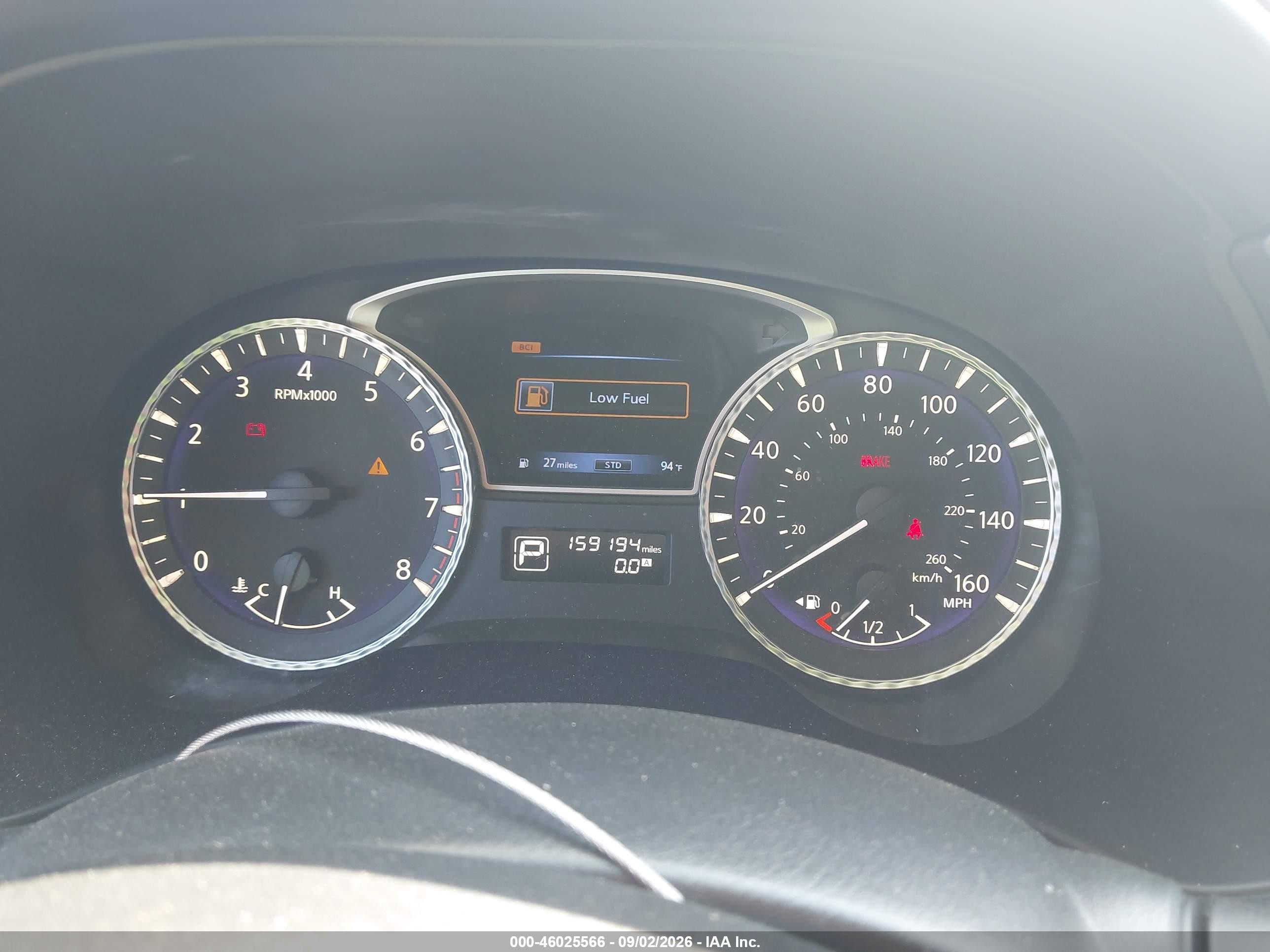 2014 Infiniti Qx60 VIN 5N1AL0MM5EC551504 IAAI salvage auction — Unknown, Clear (Tennessee), sold $800 on 2026-09-11 (photo 7)