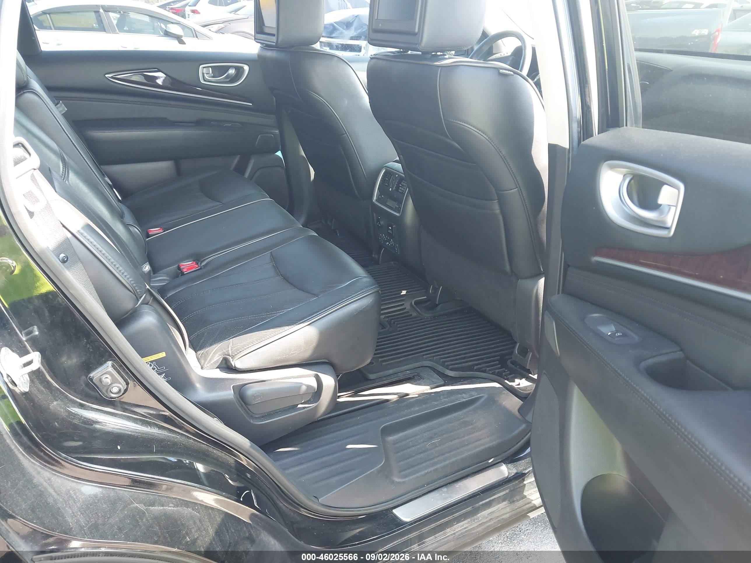 2014 Infiniti Qx60 VIN 5N1AL0MM5EC551504 IAAI salvage auction — Unknown, Clear (Tennessee), sold $800 on 2026-09-11 (photo 8)