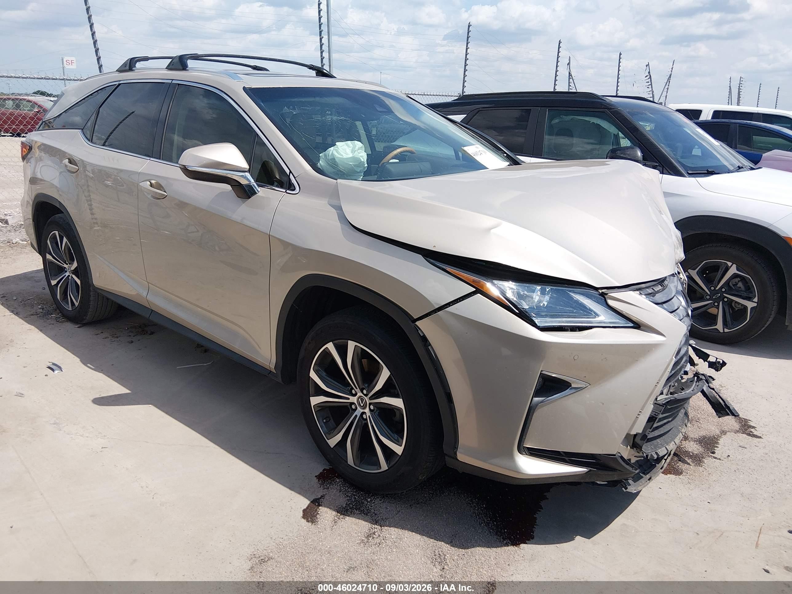 2018 Lexus RX 350L VIN JTJGZKCA4J2007699 — IAAI salvage auction photo