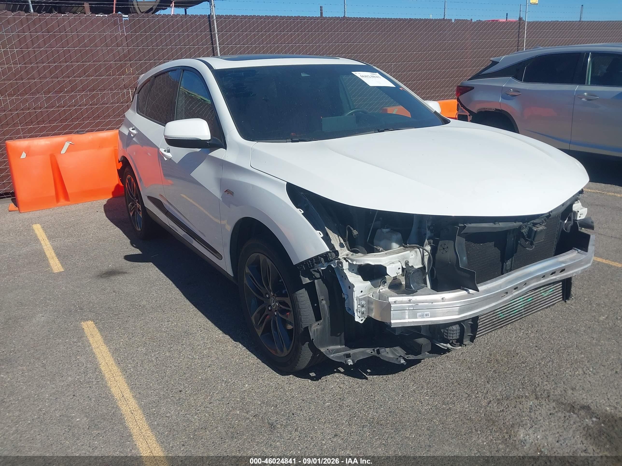 2021 Acura RDX VIN 5J8TC2H63ML035114 — IAAI salvage auction photo