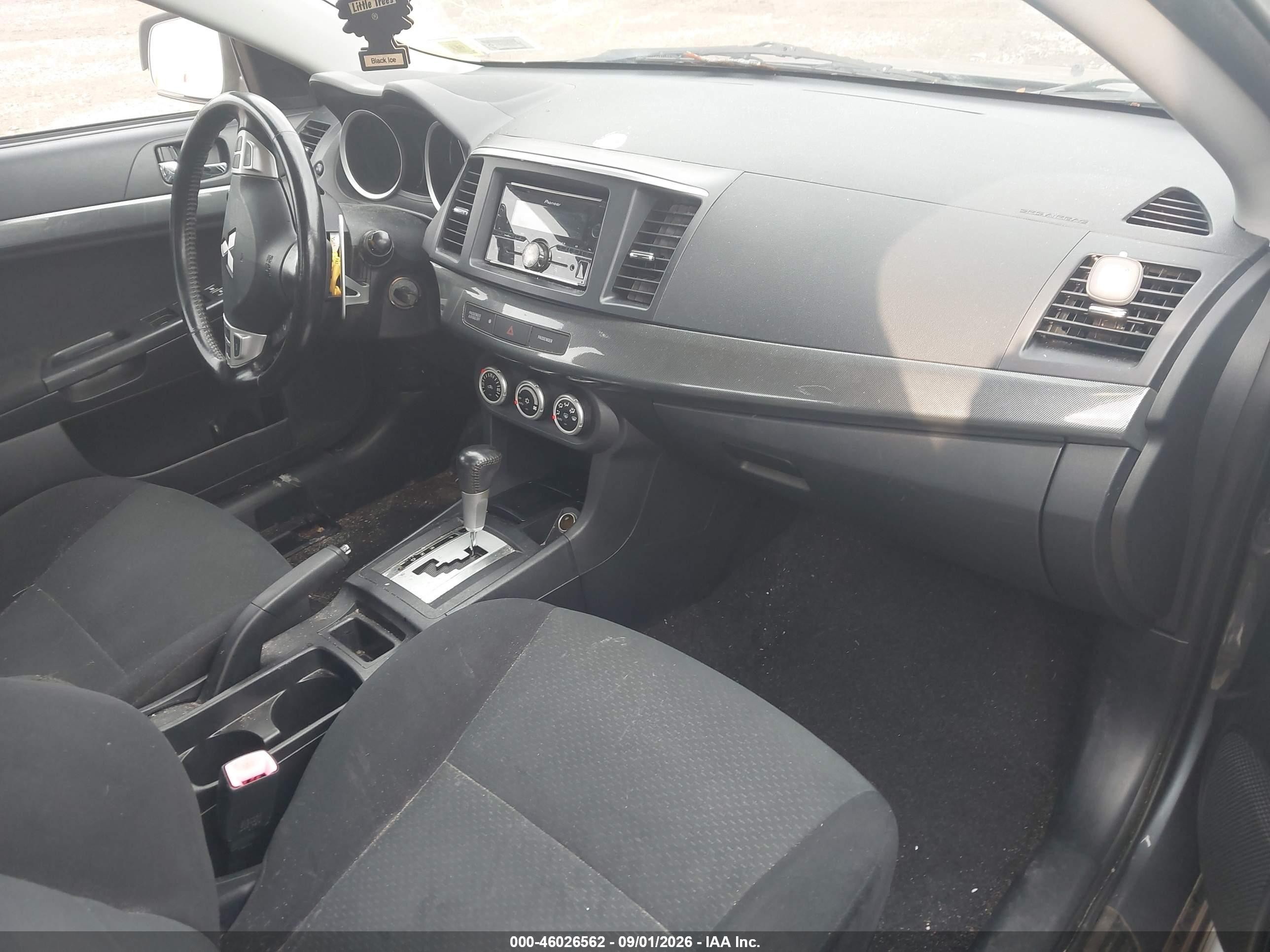 2009 Mitsubishi Lancer VIN JA3AU86WX9U002667 IAAI salvage auction — Side, Mv-907A (New York), sold $475 on 2026-09-14 (photo 5)