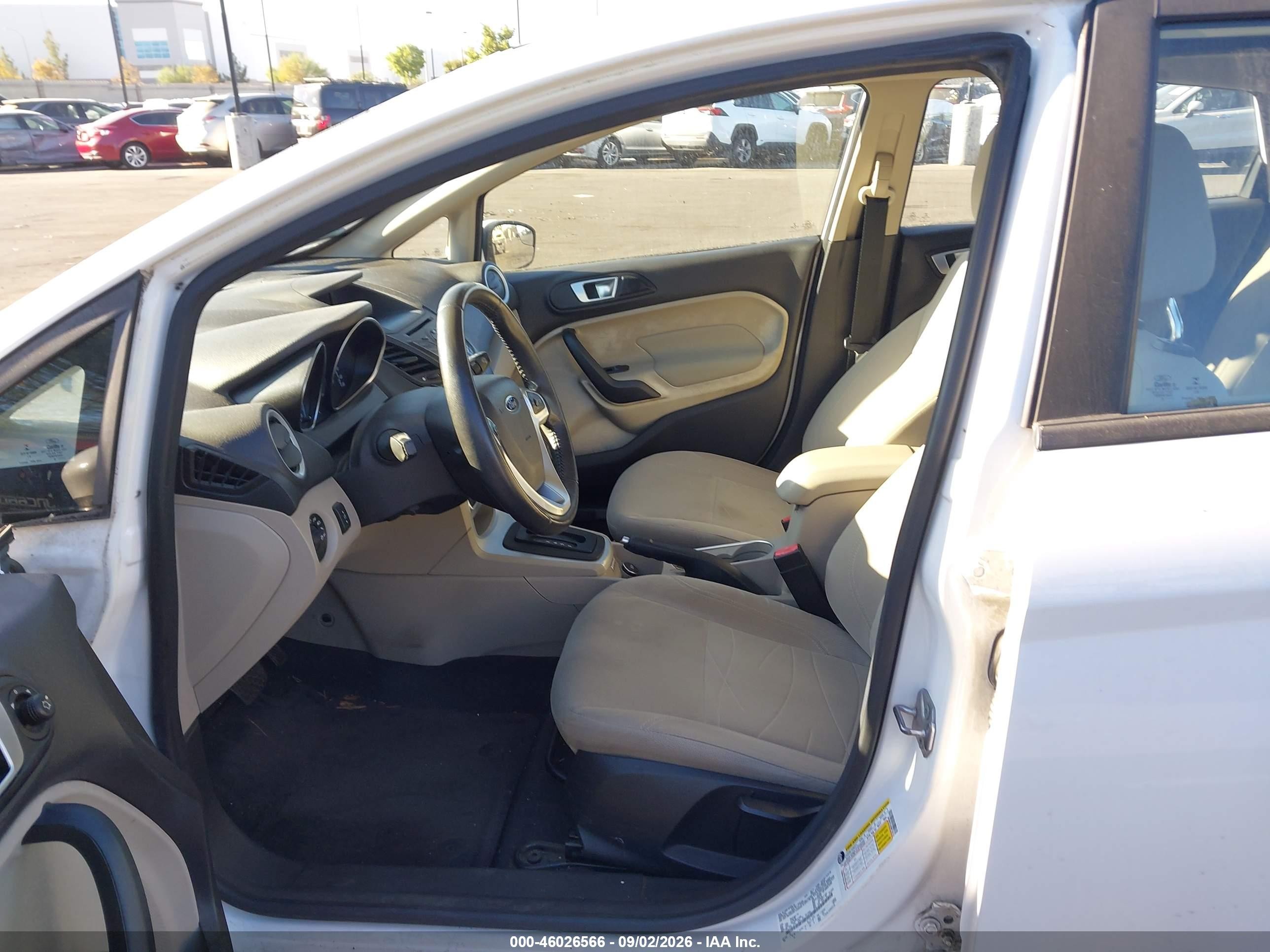 2016 Ford Fiesta VIN 3FADP4EJXGM120133 IAAI salvage auction — Rear End, Salvage Certificate (California), sold $650 on 2026-09-13 (photo 5)