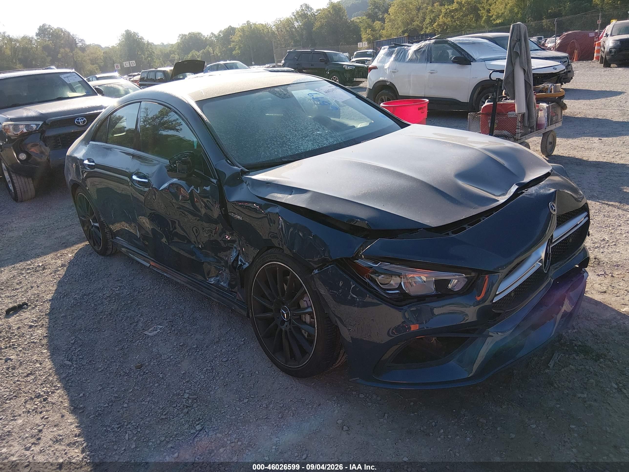 2023 Mercedes-Benz CLA-Class VIN W1K5J5BBXPN362841 — IAAI salvage auction photo