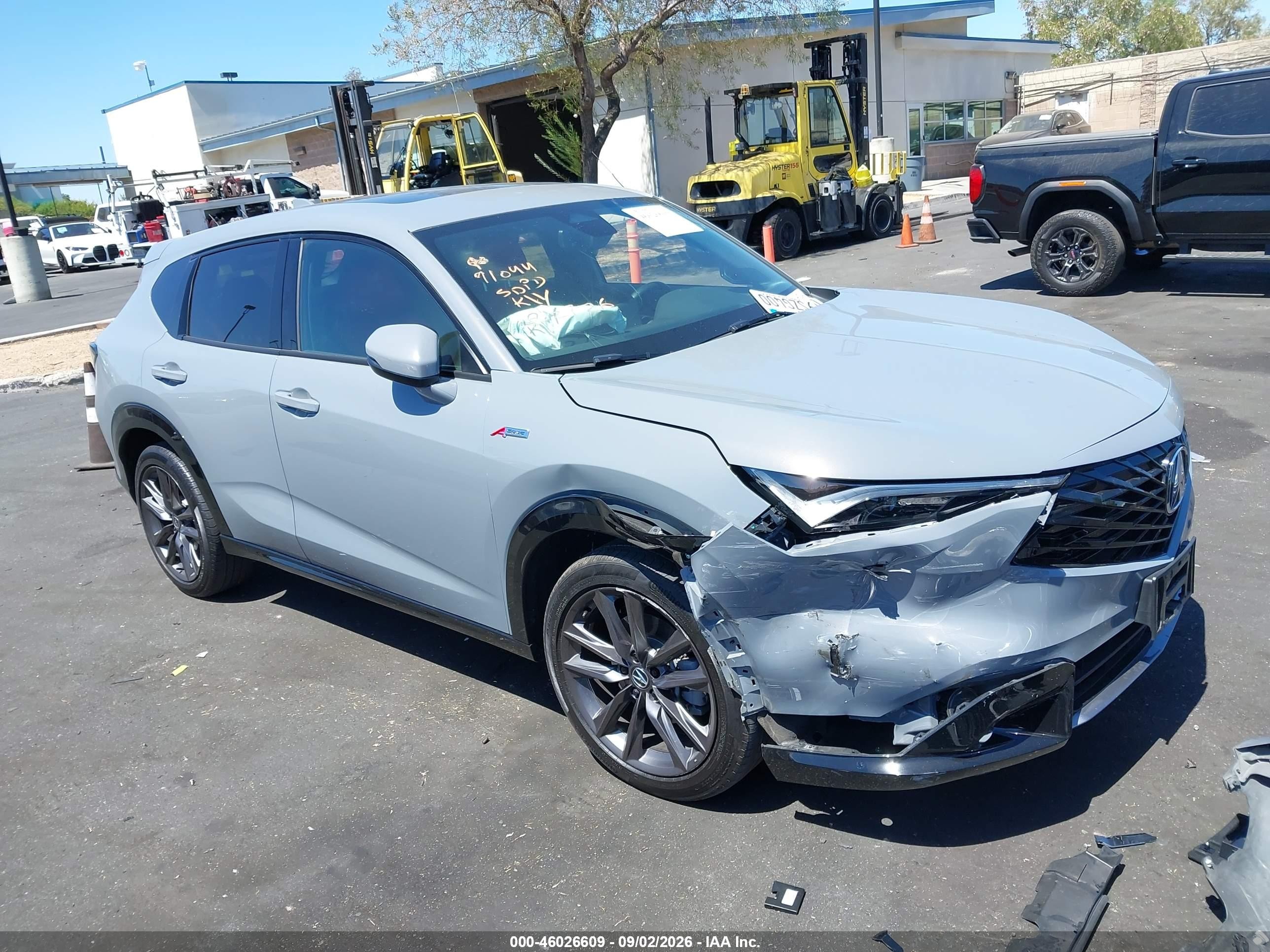 2025 Acura ADX VIN 3HDSA1H59SM701677 — IAAI salvage auction photo