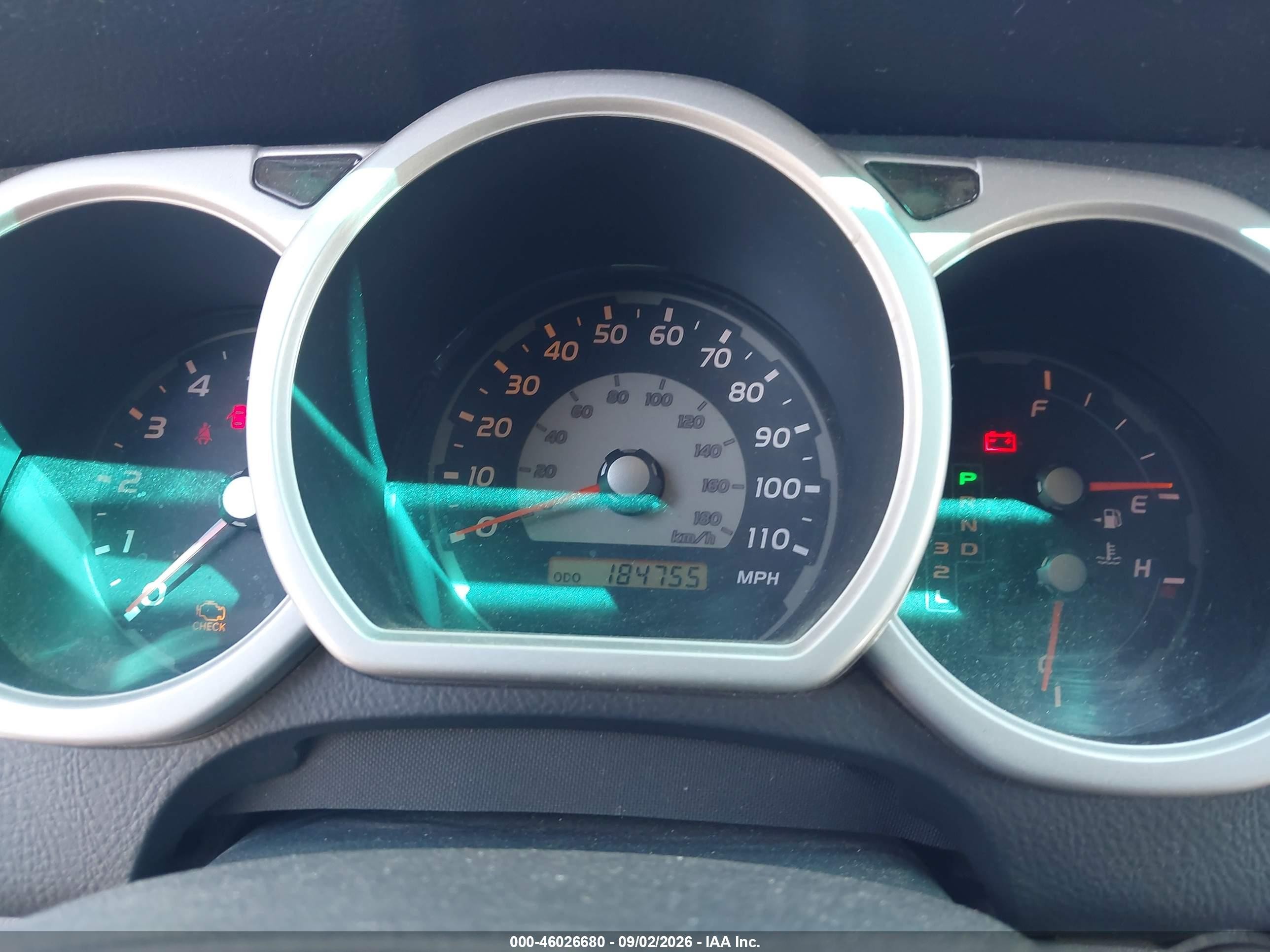 2004 Toyota 4Runner VIN JTEBU14R248024394 IAAI salvage auction — Front End, Salvage Certificate (California), sold $2,000 on 2026-09-13 (photo 7)