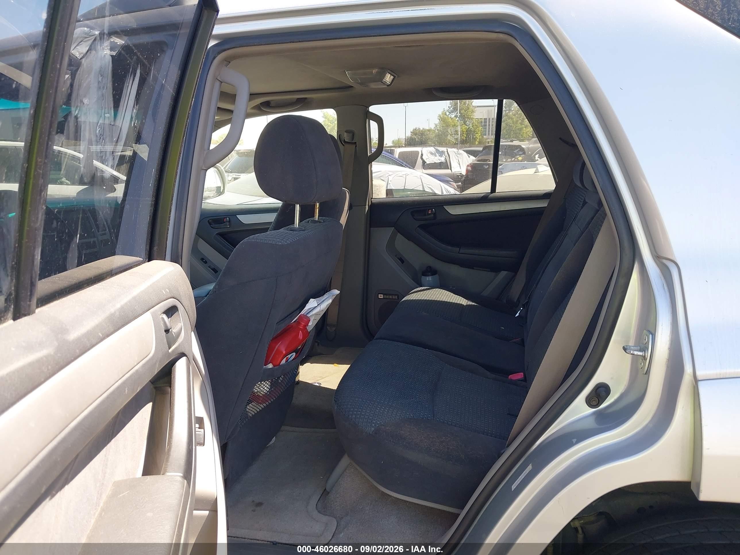 2004 Toyota 4Runner VIN JTEBU14R248024394 IAAI salvage auction — Front End, Salvage Certificate (California), sold $2,000 on 2026-09-13 (photo 8)