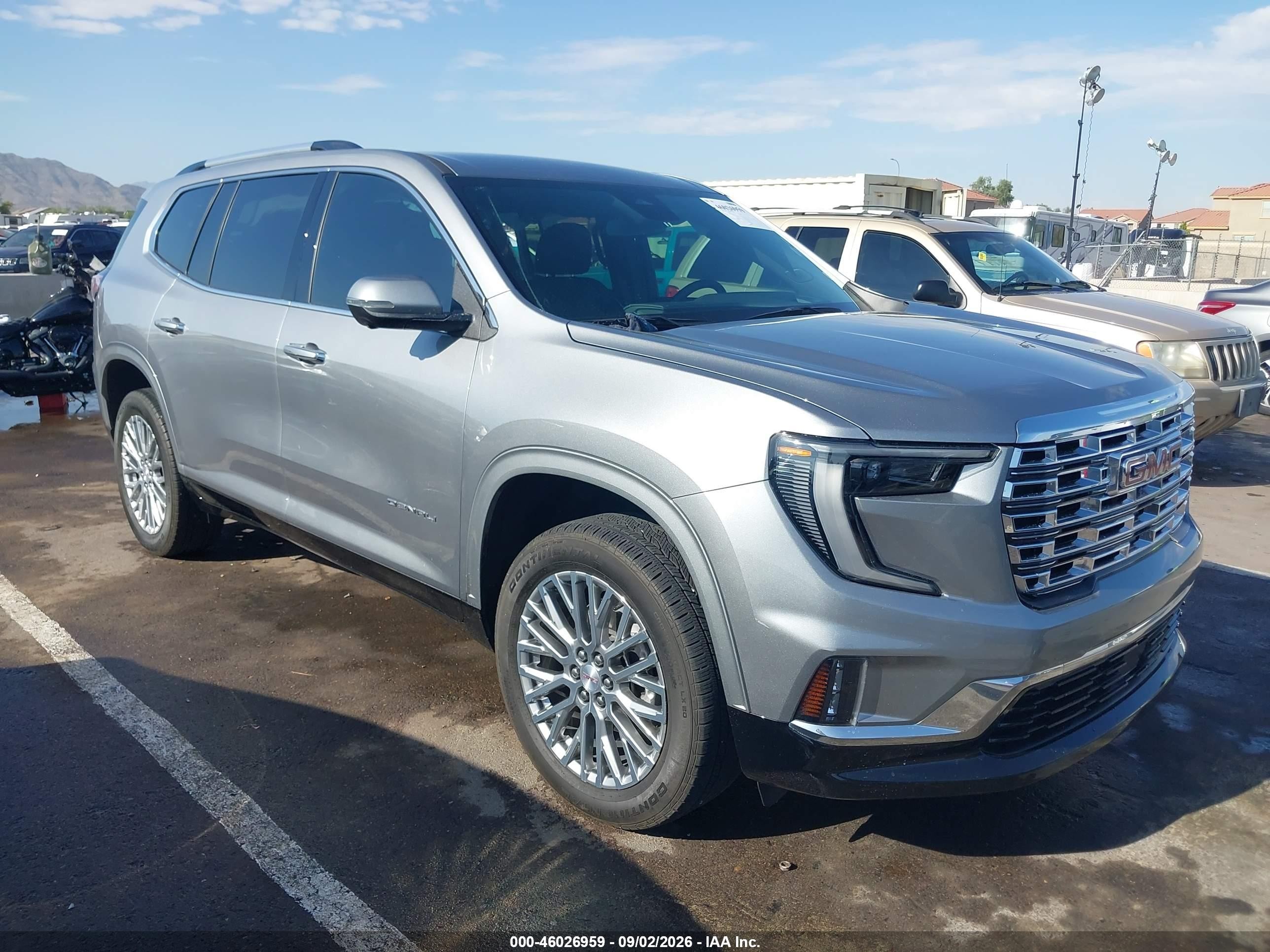 2025 GMC Acadia VIN 1GKENLRS1SJ230662 — IAAI salvage auction photo