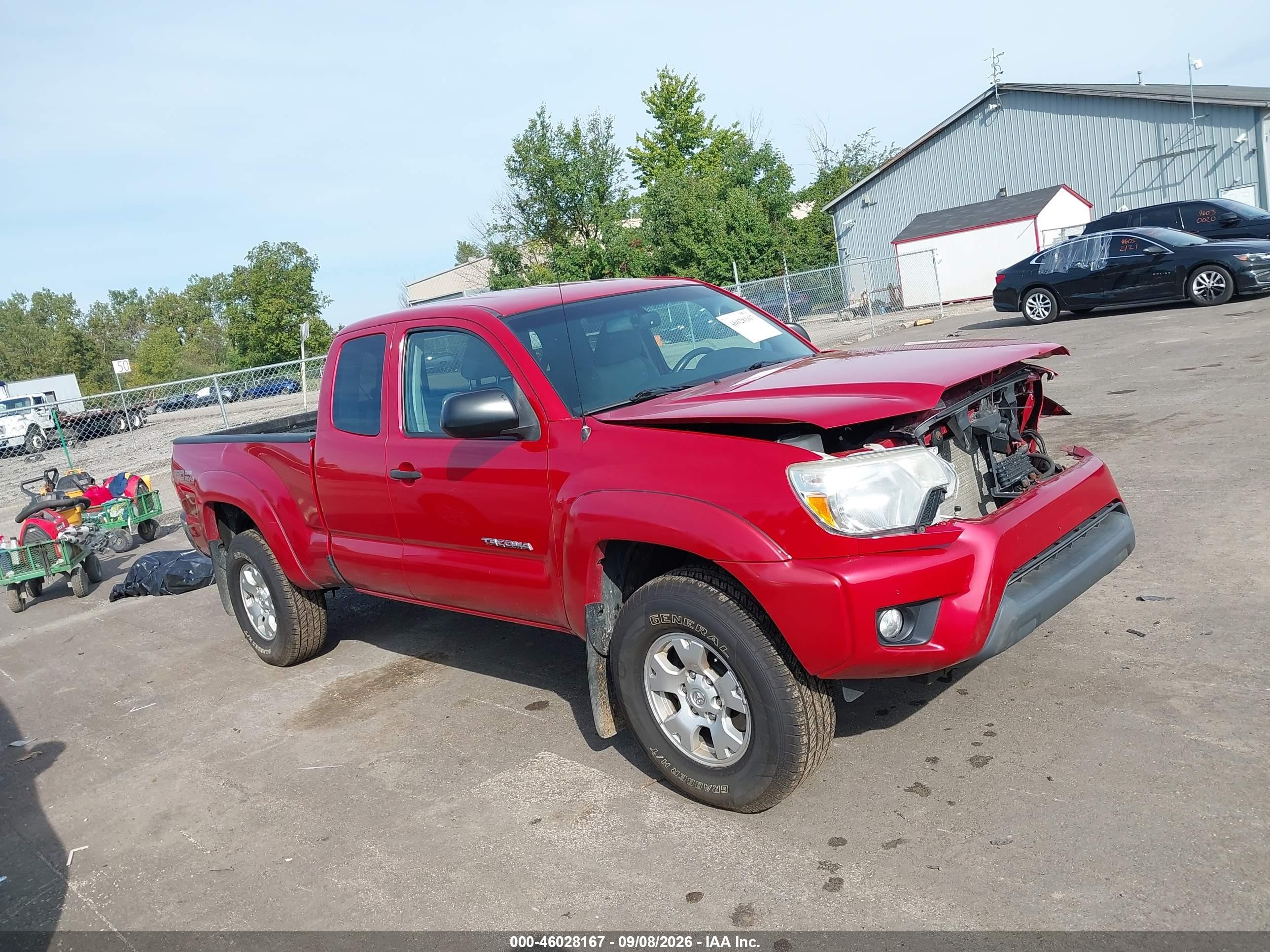 2013 Toyota Tacoma VIN 5TFUU4EN7DX050991 — IAAI salvage auction photo