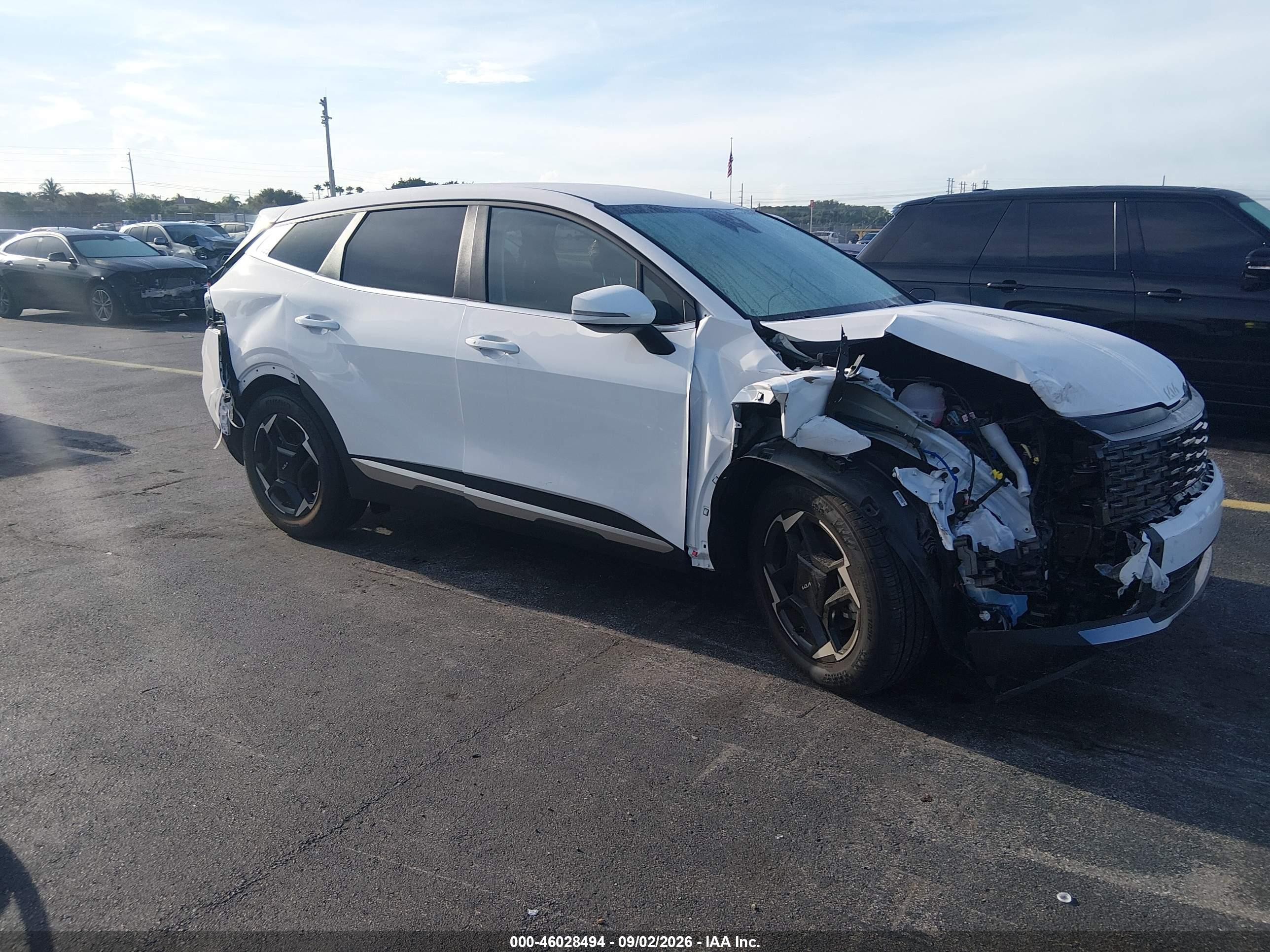 2026 Kia Sportage VIN 5XYK33DF1TG411065 — IAAI salvage auction photo